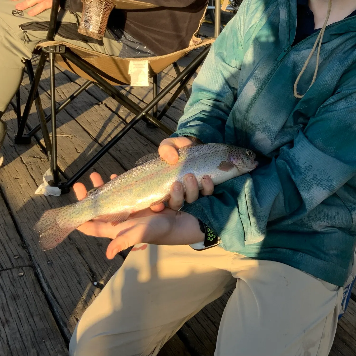 Rainbow trout caught on Fishbrain