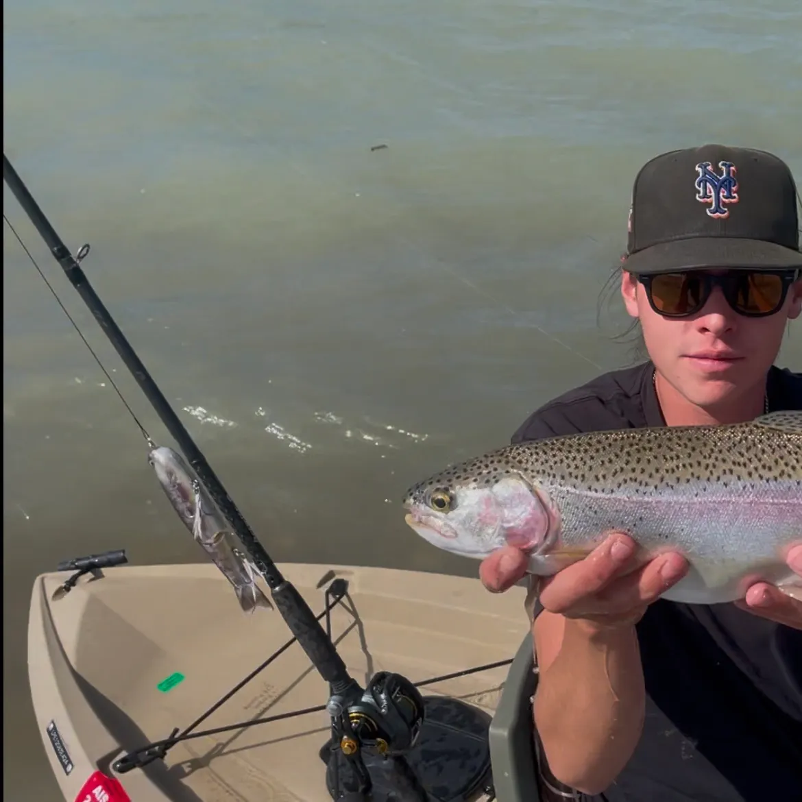 Rainbow trout caught on Fishbrain