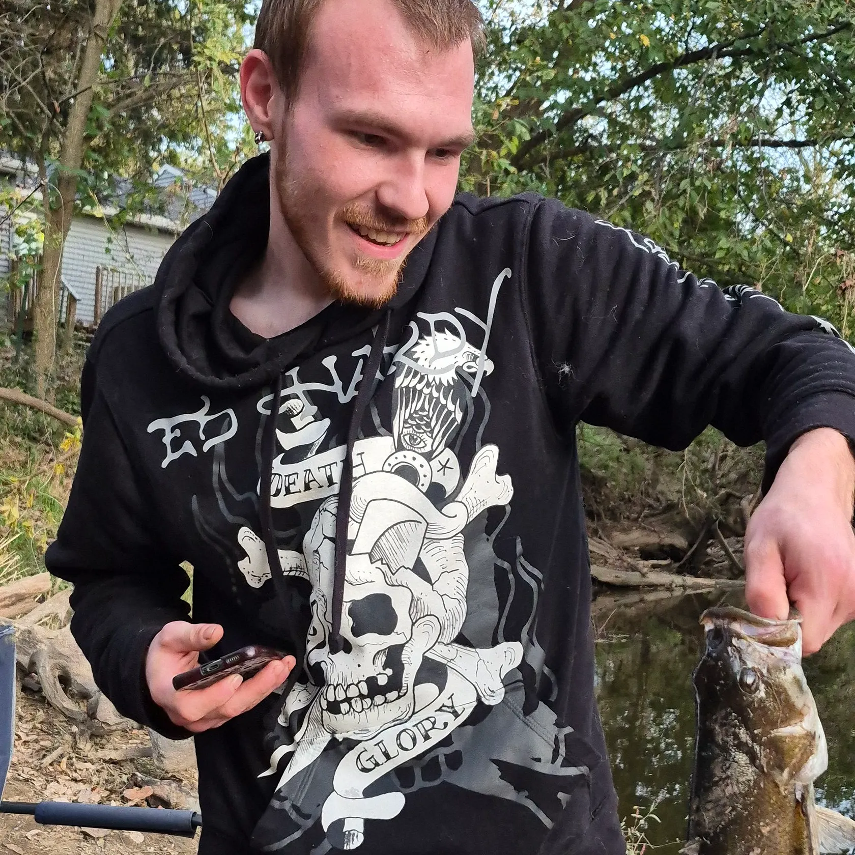 Smallmouth bass caught on Fishbrain