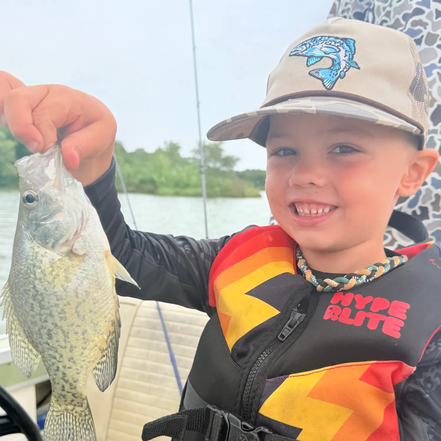 Black crappie caught on Fishbrain