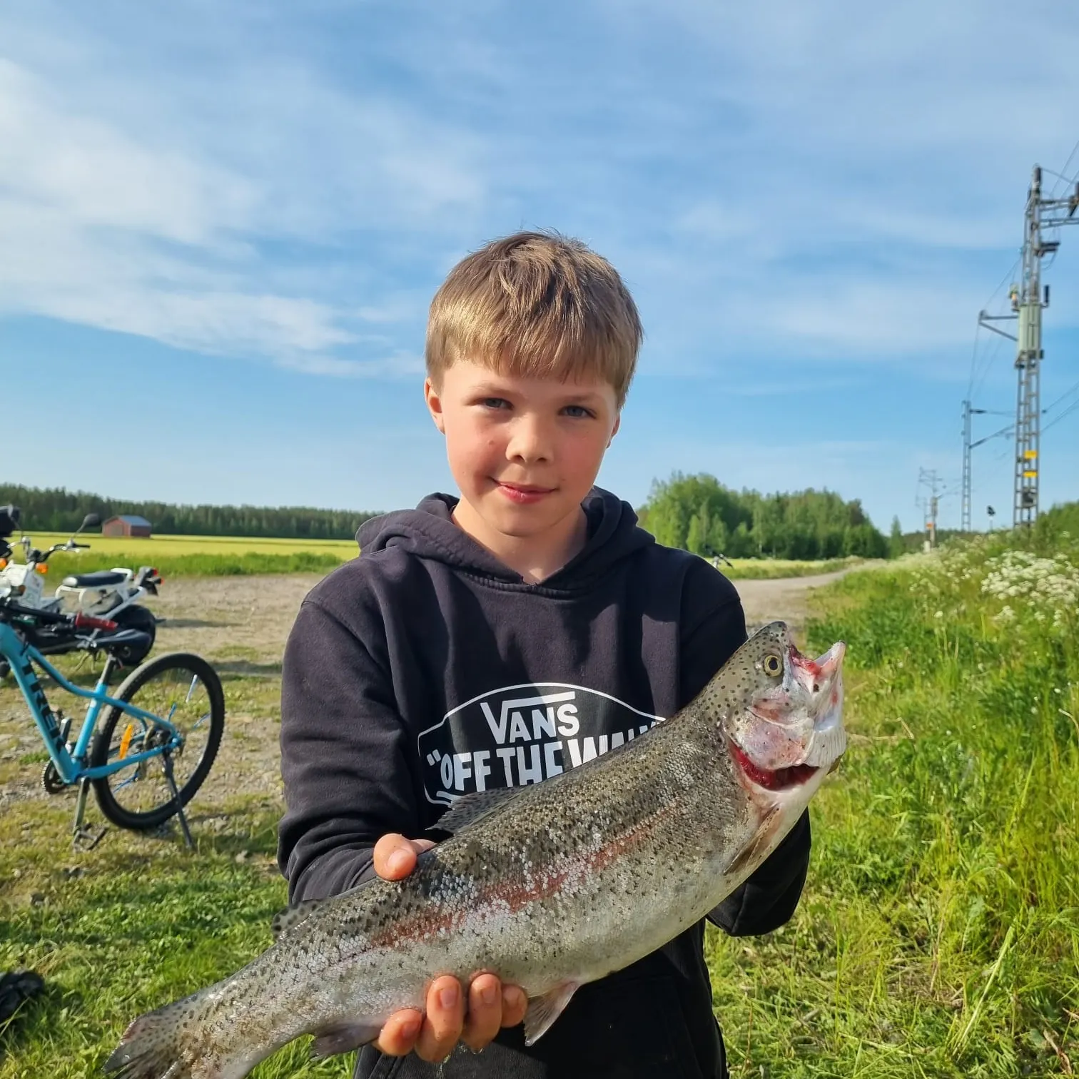 recently logged catches