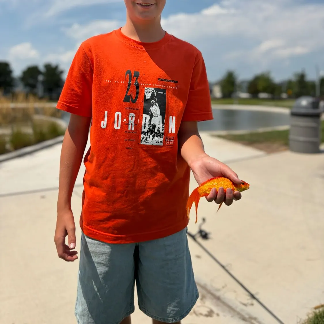 Goldfish caught on Fishbrain
