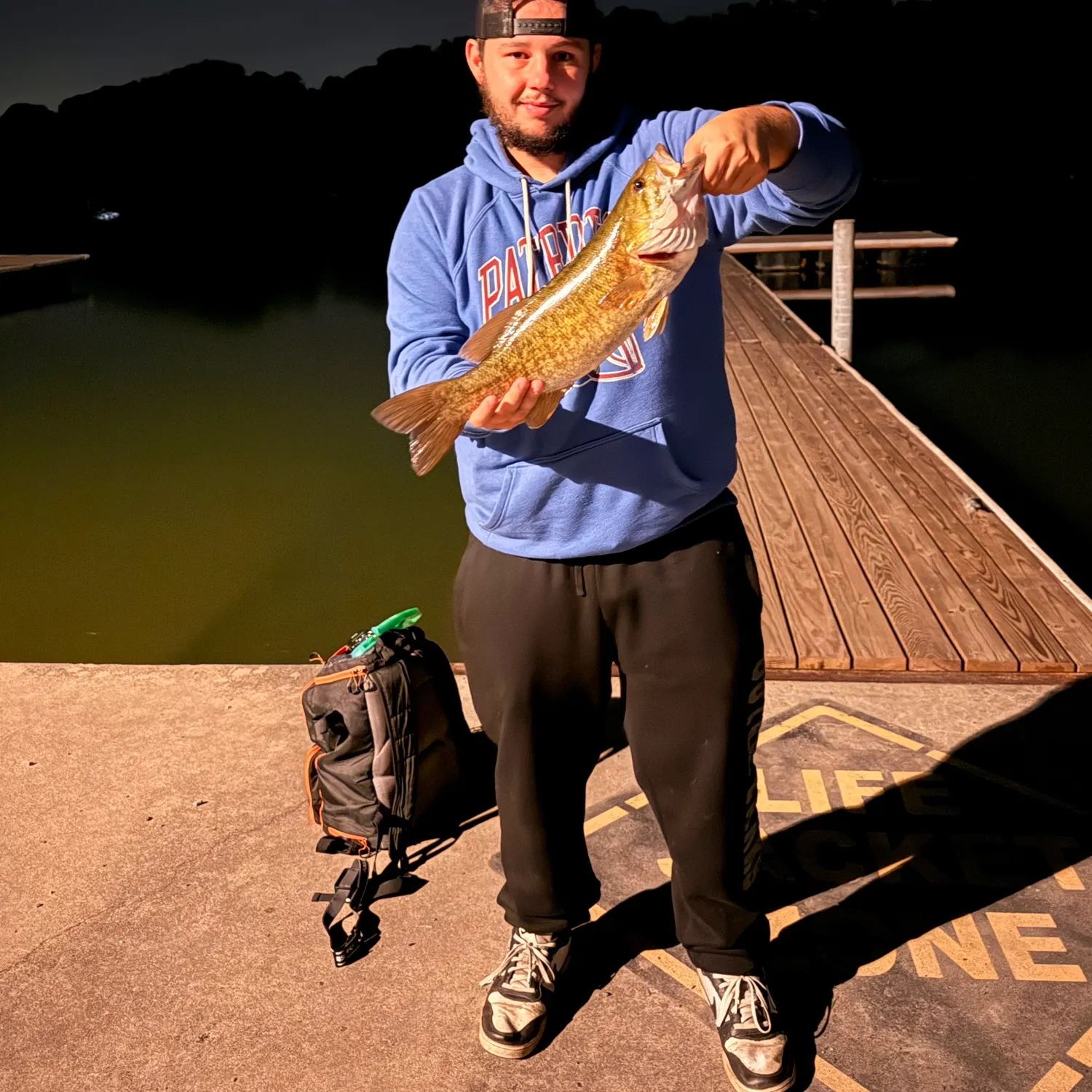 Smallmouth bass caught on Fishbrain