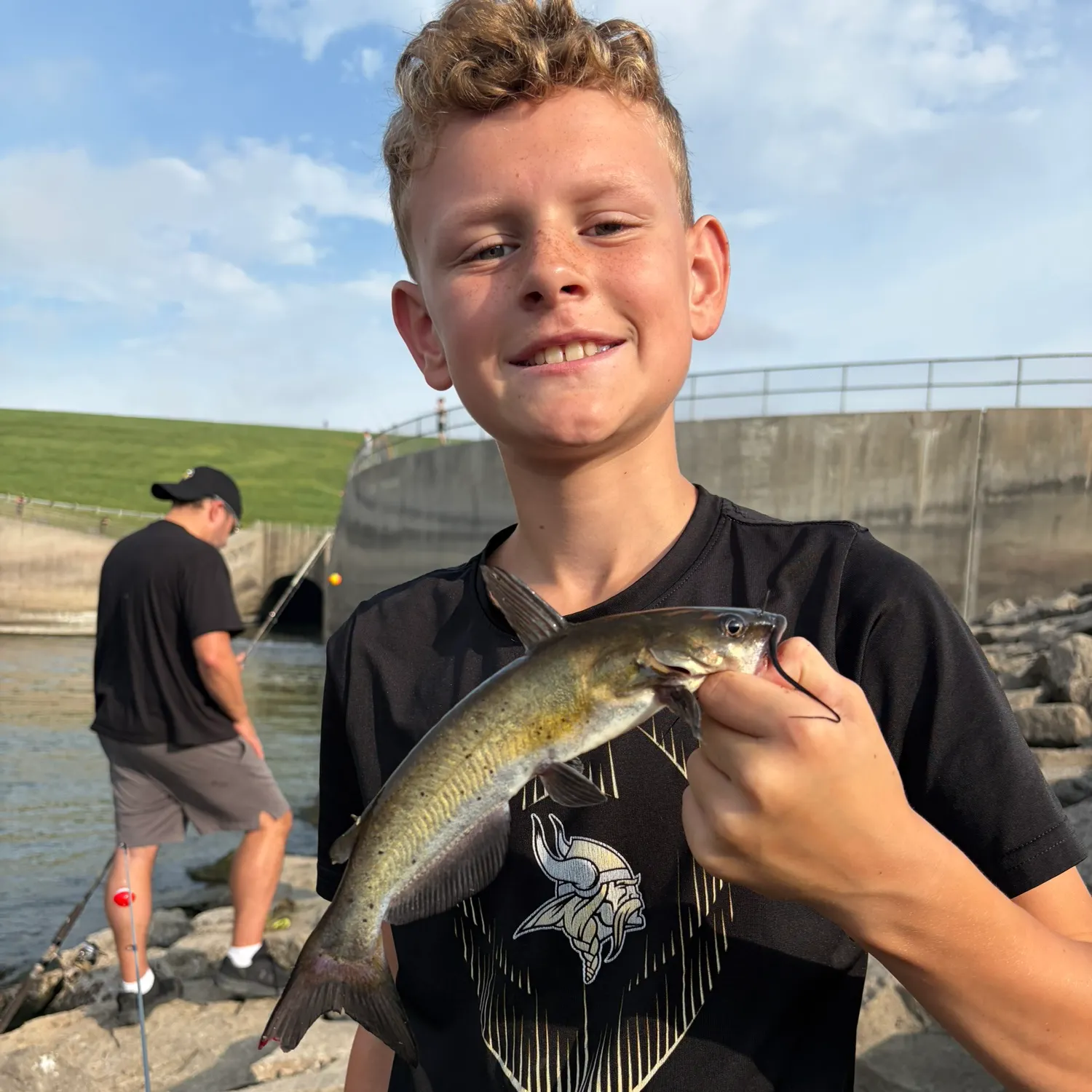 Channel catfish caught on Fishbrain