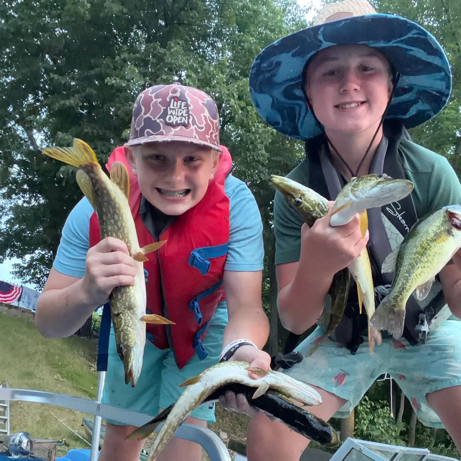 recently logged catches