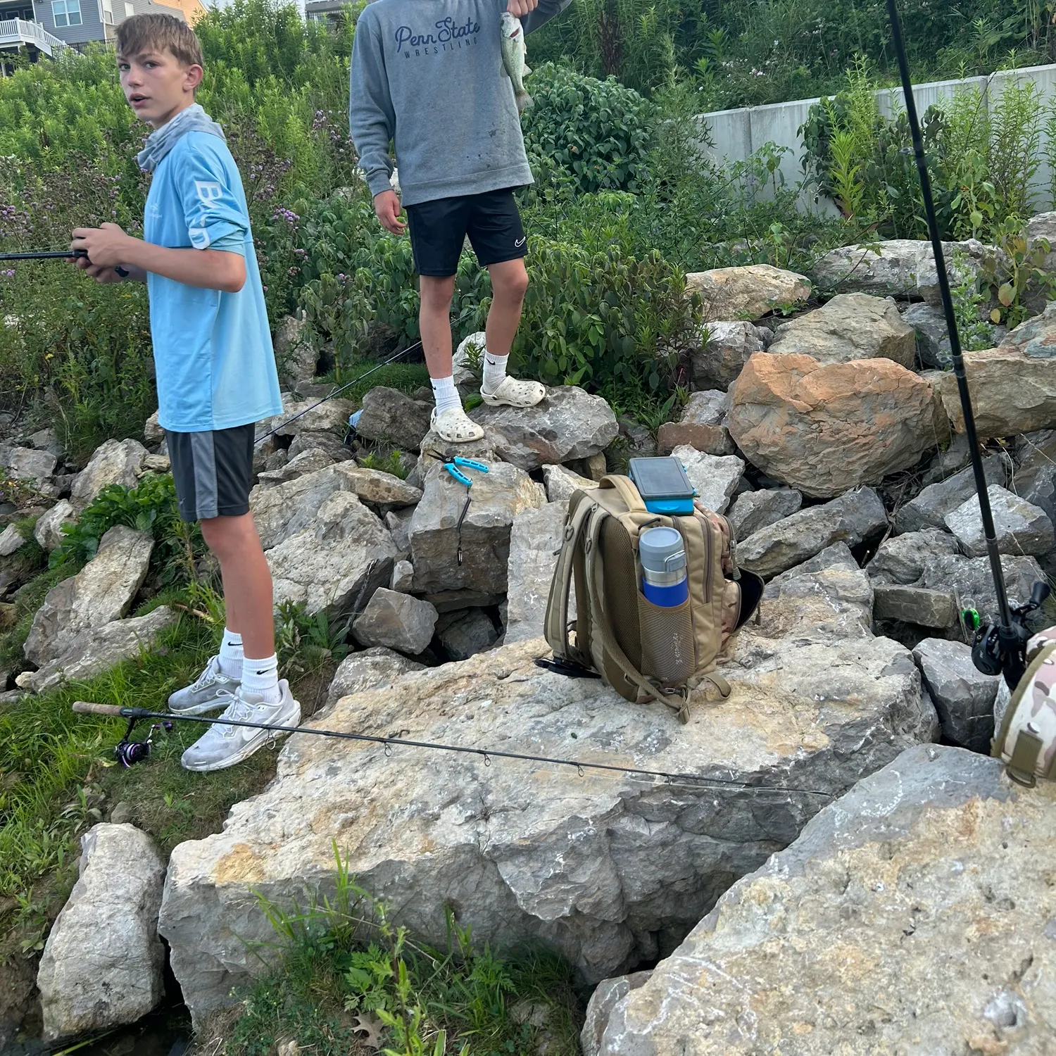 recently logged catches