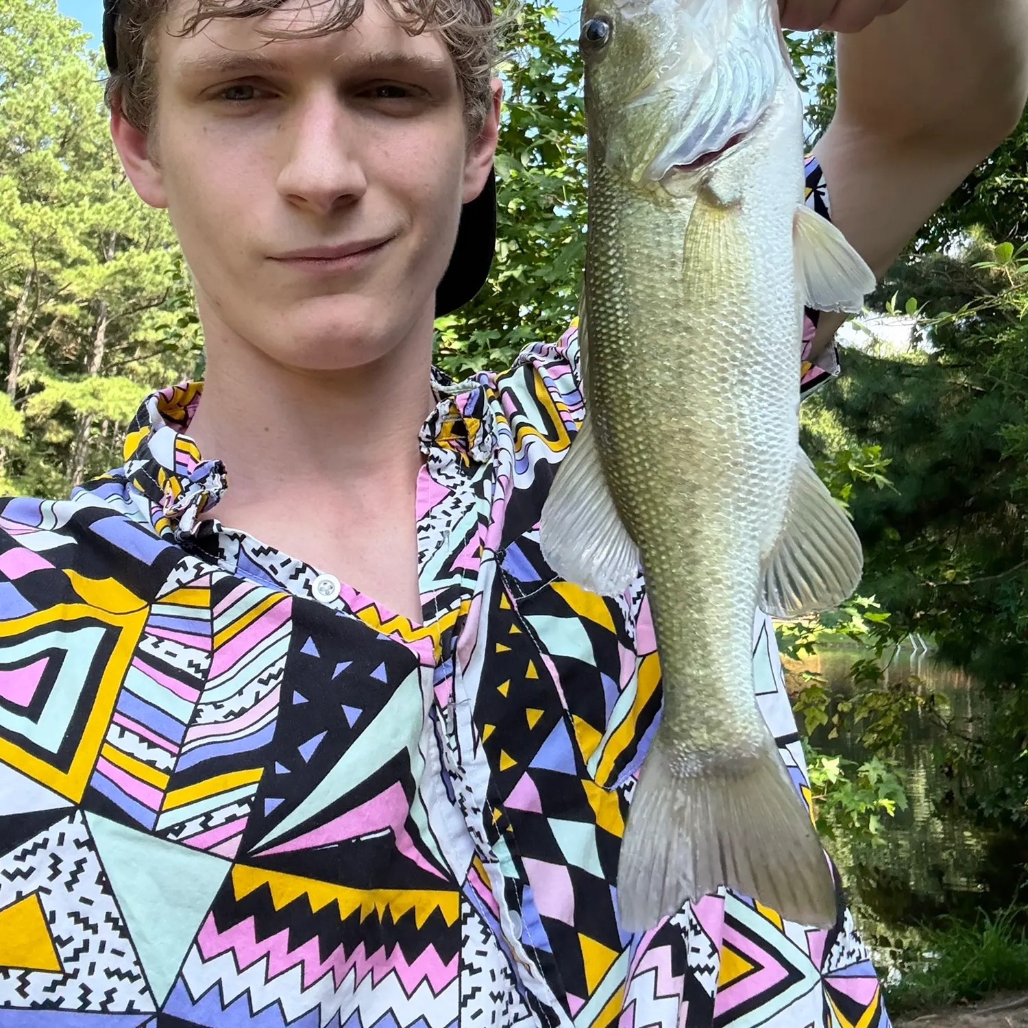 Spotted bass caught on Fishbrain