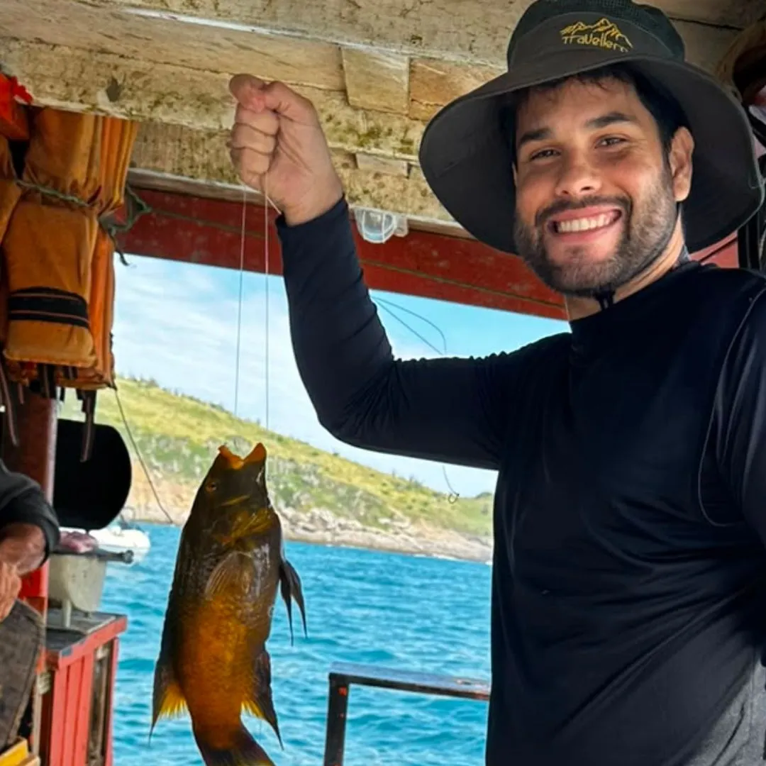Pearly razorfish caught on Fishbrain