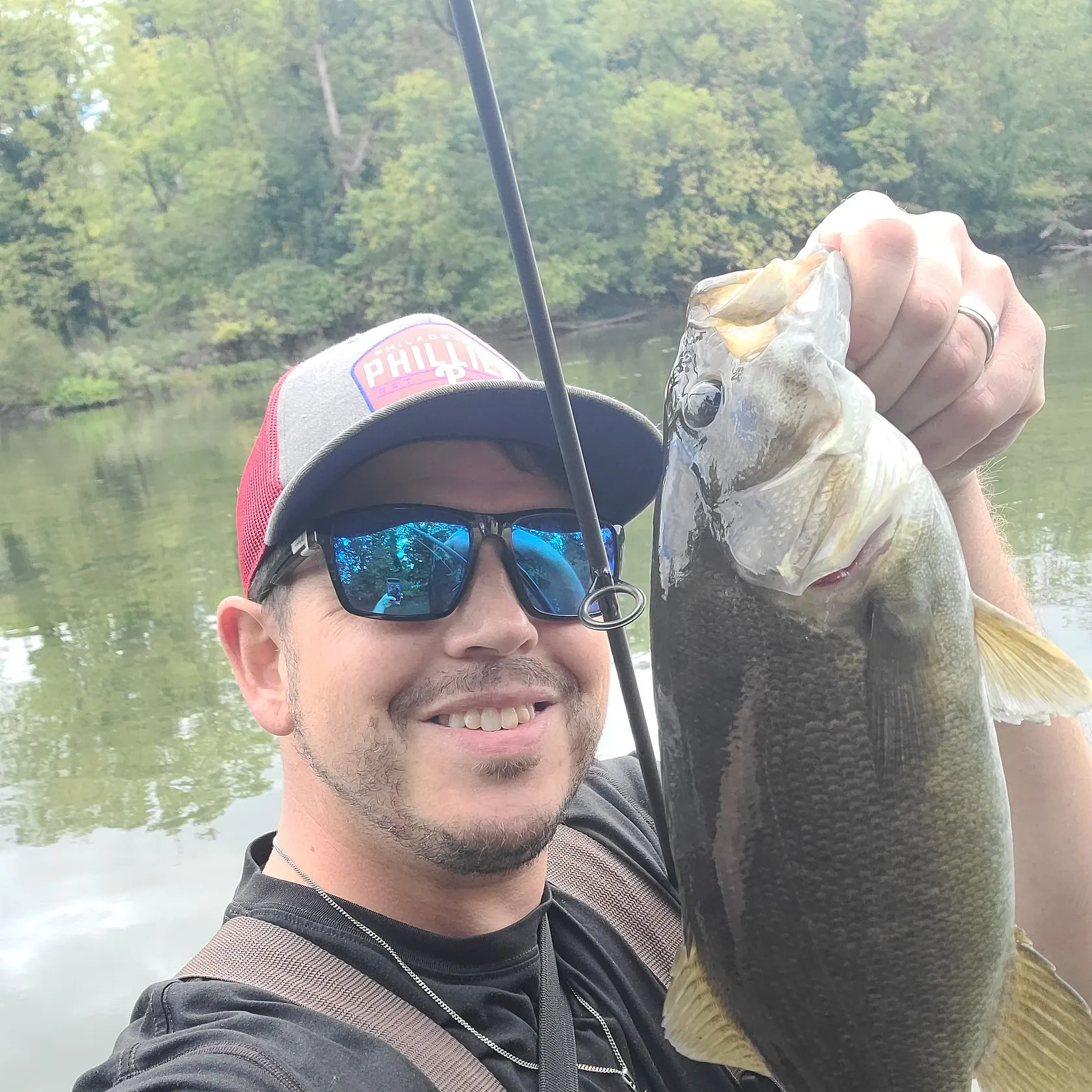 Smallmouth bass caught on Fishbrain