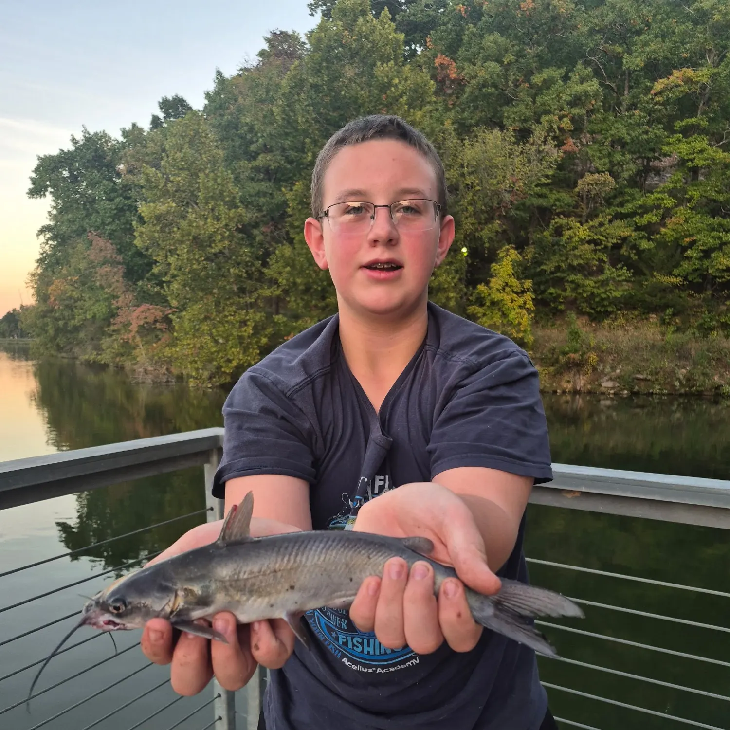 Blue catfish caught on Fishbrain
