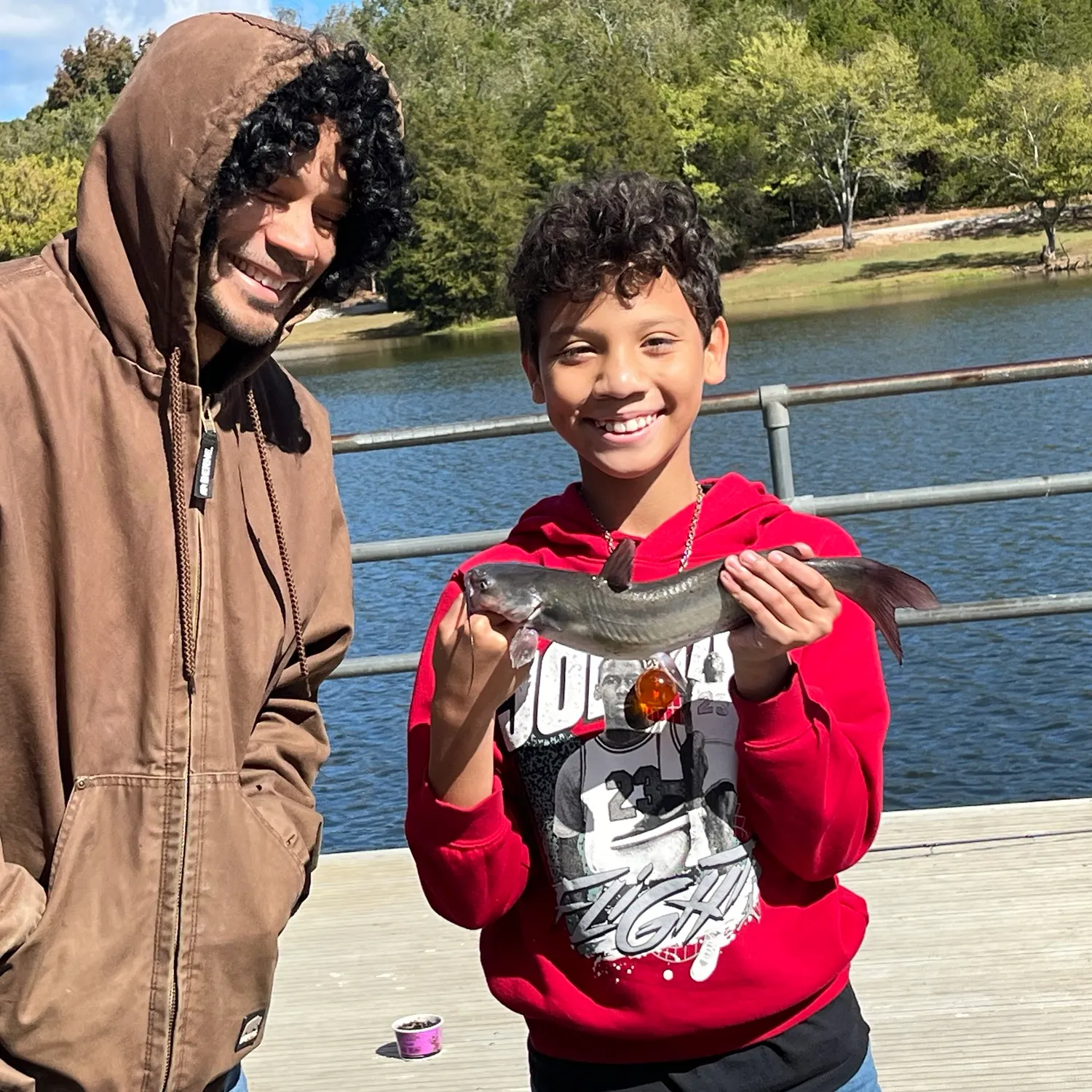 Channel catfish caught on Fishbrain