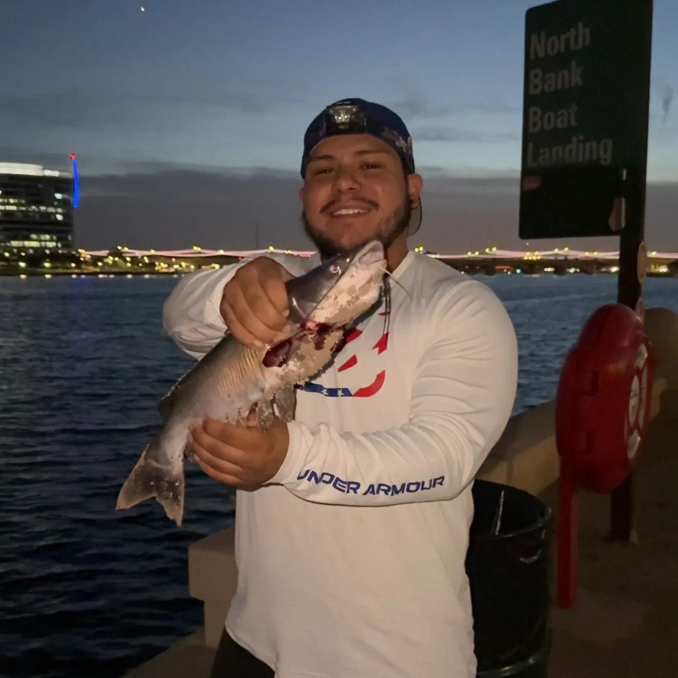 Channel catfish caught on Fishbrain