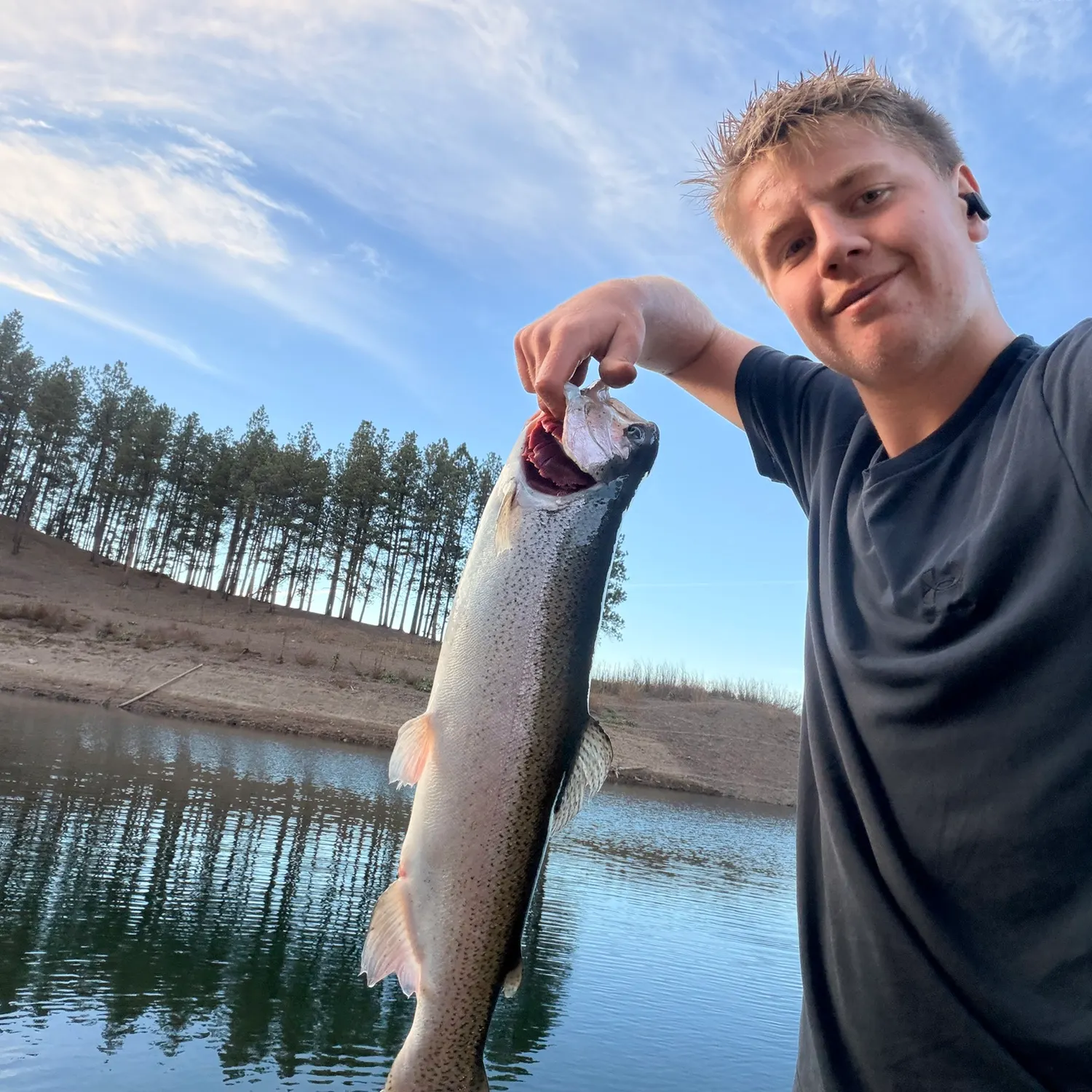 Rainbow trout caught on Fishbrain