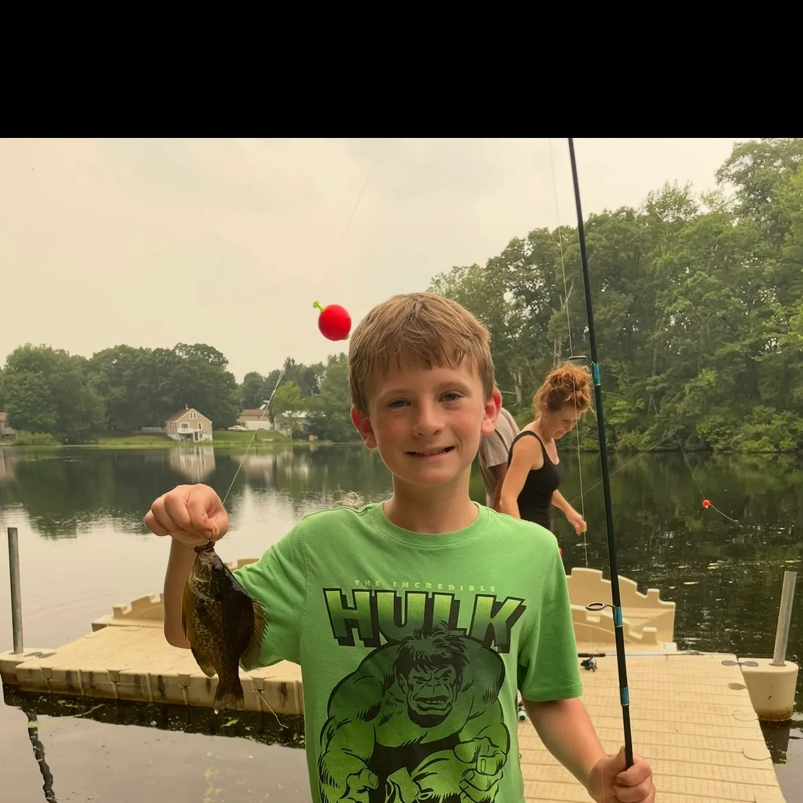 Pumpkinseed caught on Fishbrain