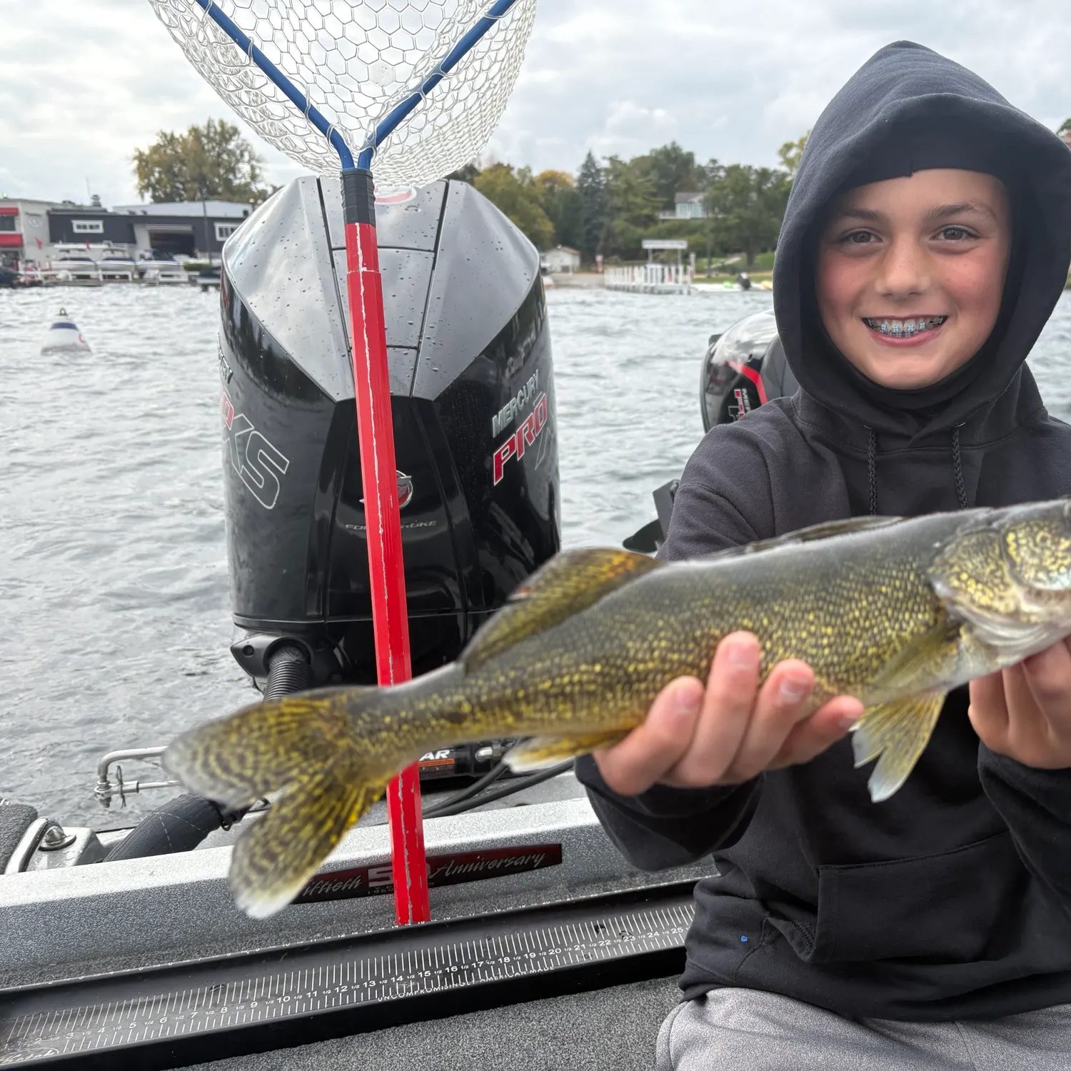 Walleye caught on Fishbrain