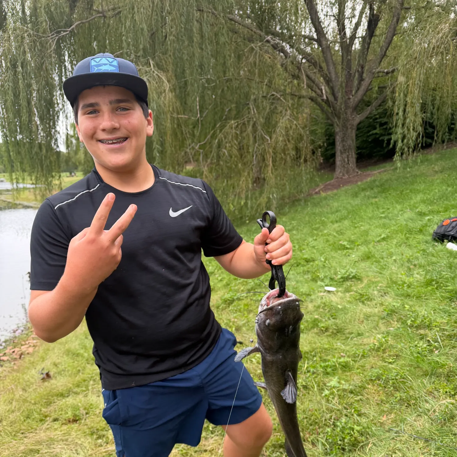 Channel catfish caught on Fishbrain