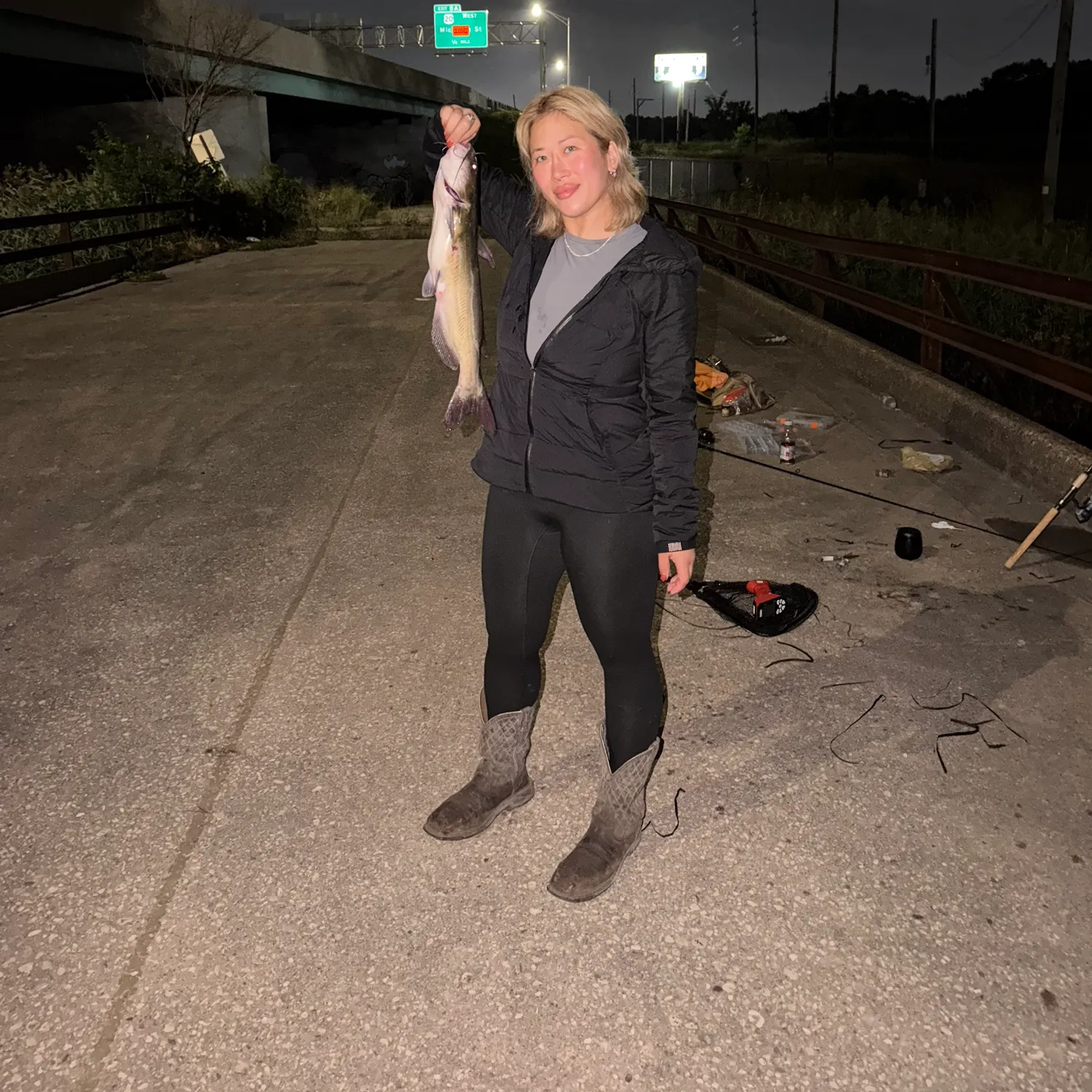 Channel catfish caught on Fishbrain
