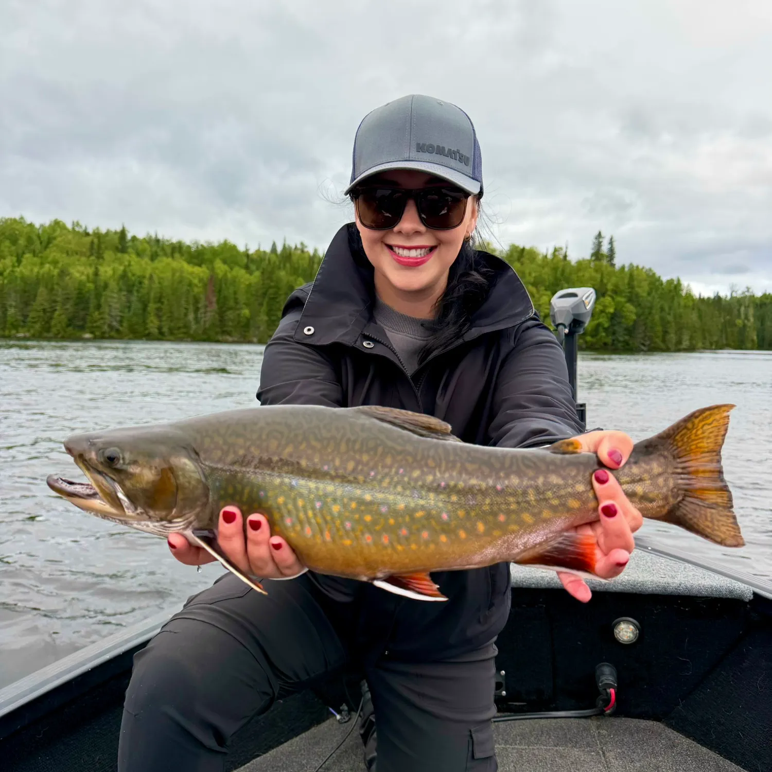 Brook trout caught on Fishbrain