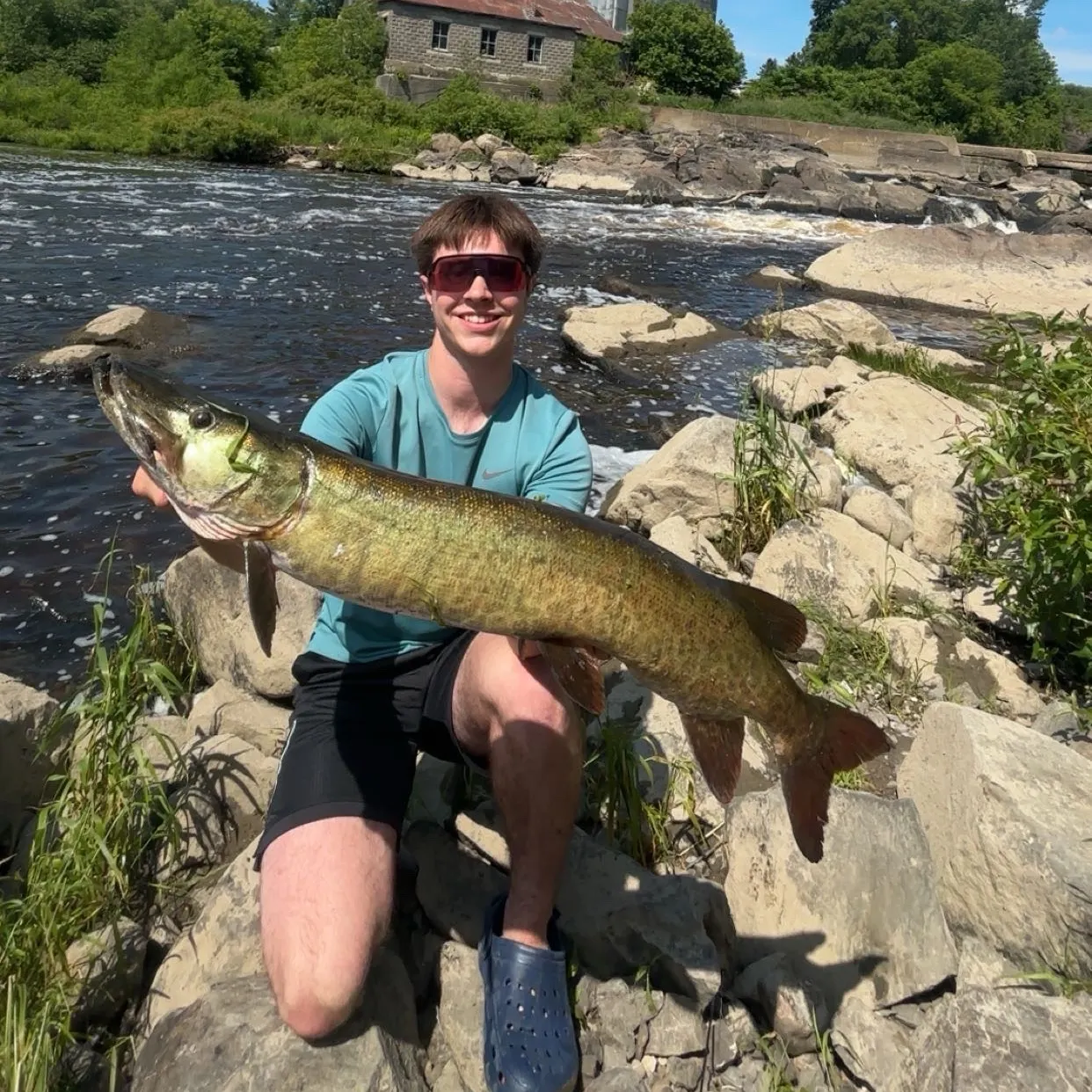 Muskie caught on Fishbrain