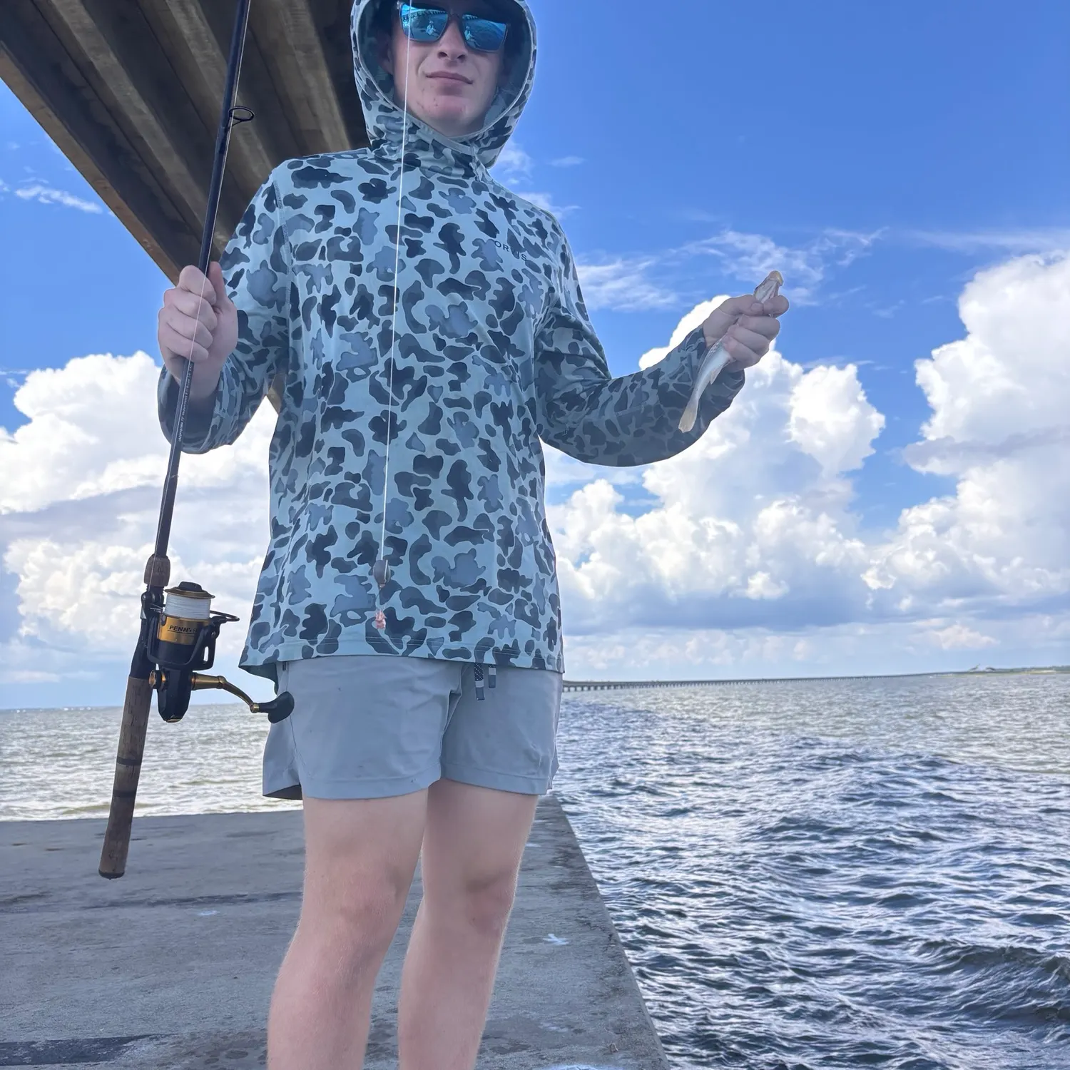 Atlantic croaker caught on Fishbrain