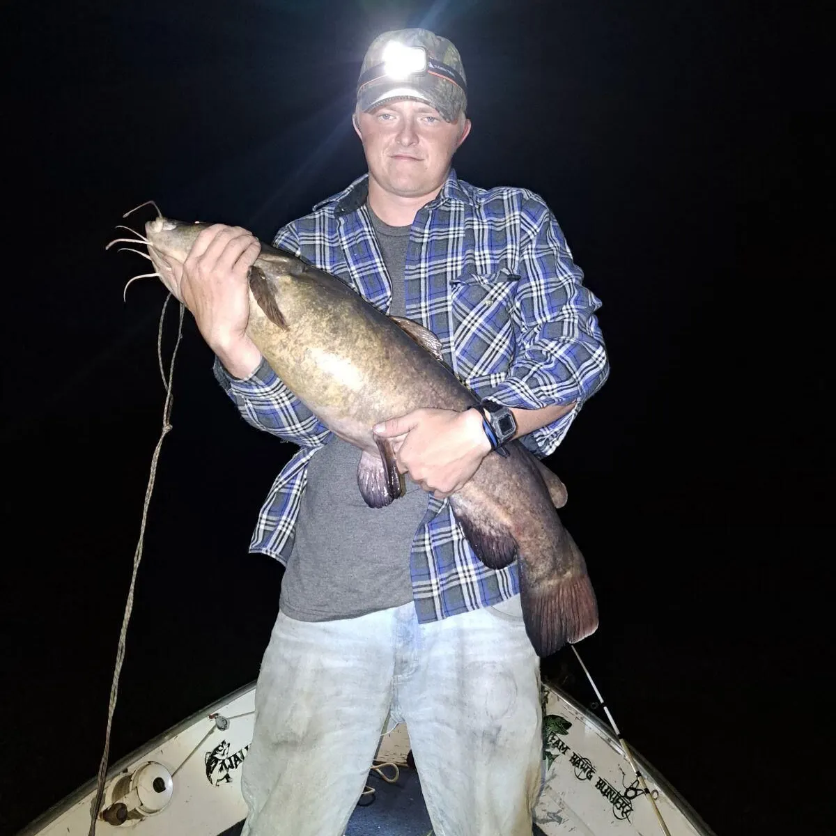 The most recent Flathead catfish catches on Fishbrain