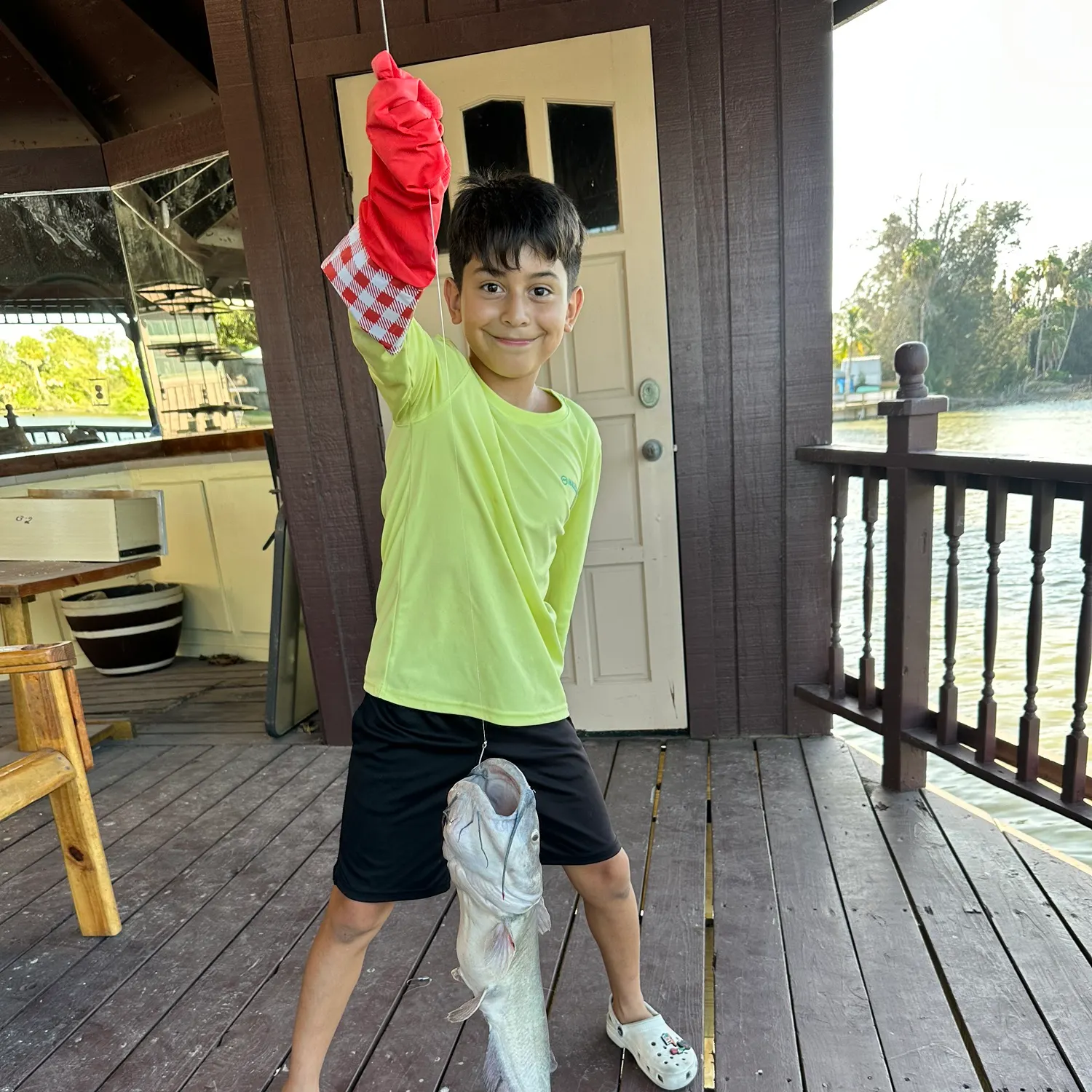Blue catfish caught on Fishbrain