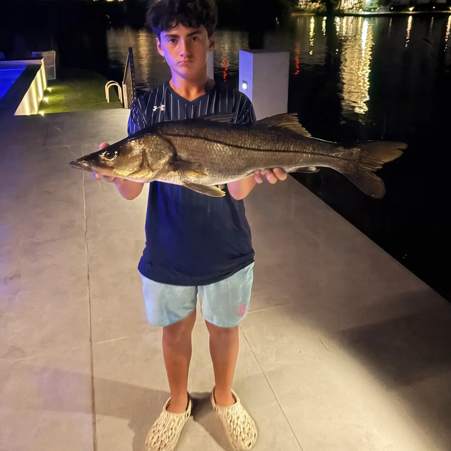 Common snook caught on Fishbrain