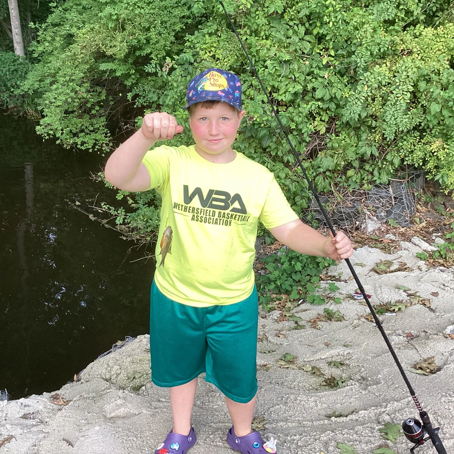Bluegill caught on Fishbrain