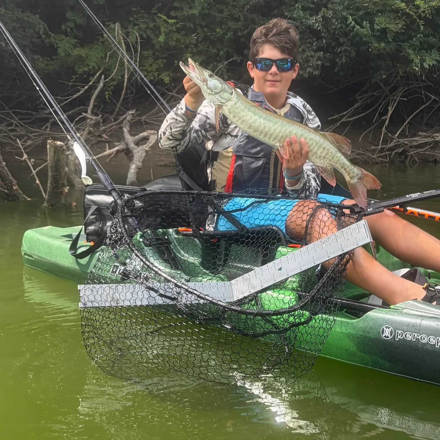 Muskie caught on Fishbrain