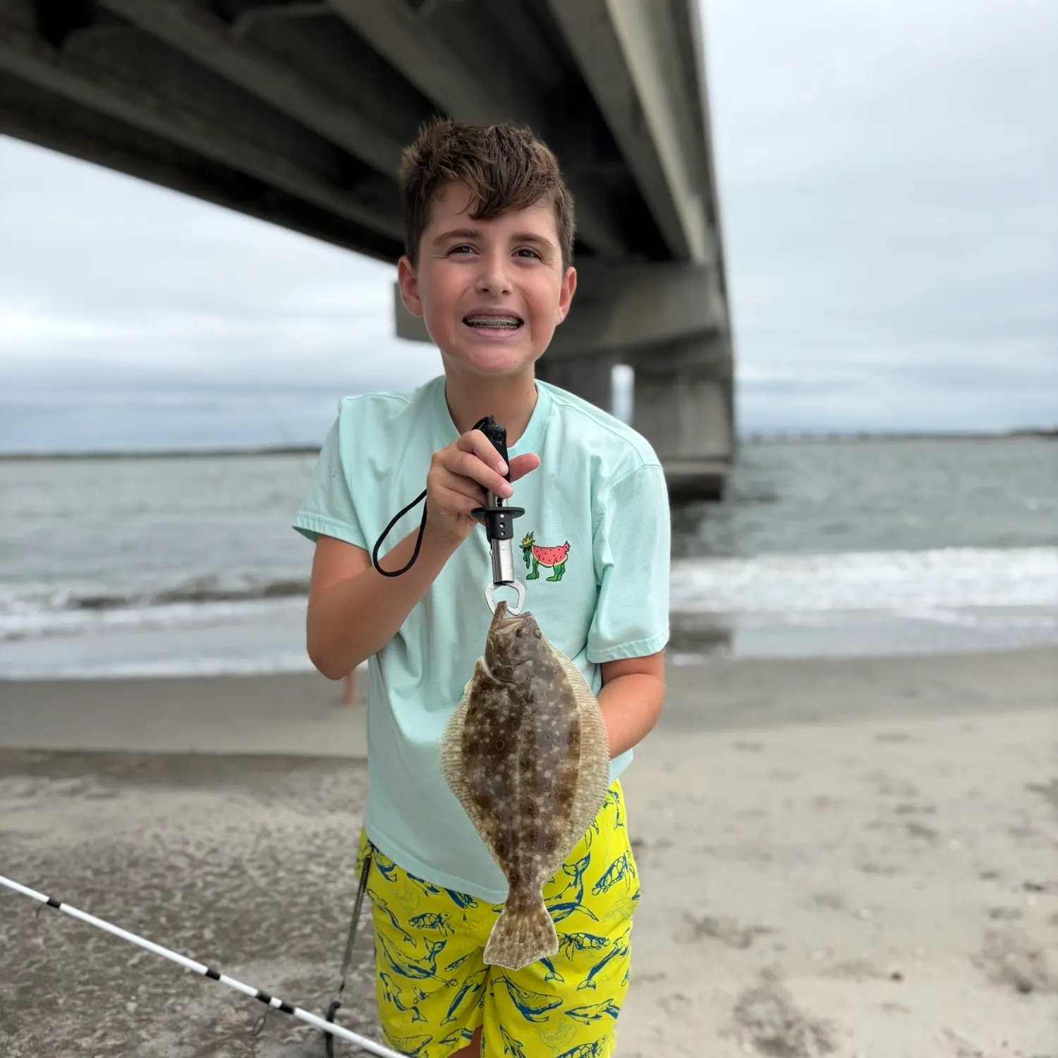 Summer flounder caught on Fishbrain