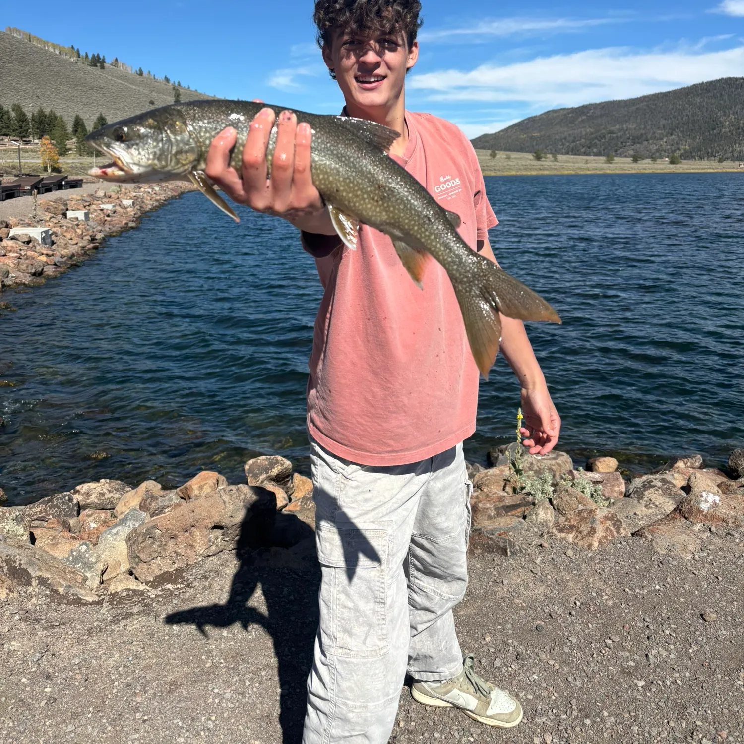Lake char caught on Fishbrain