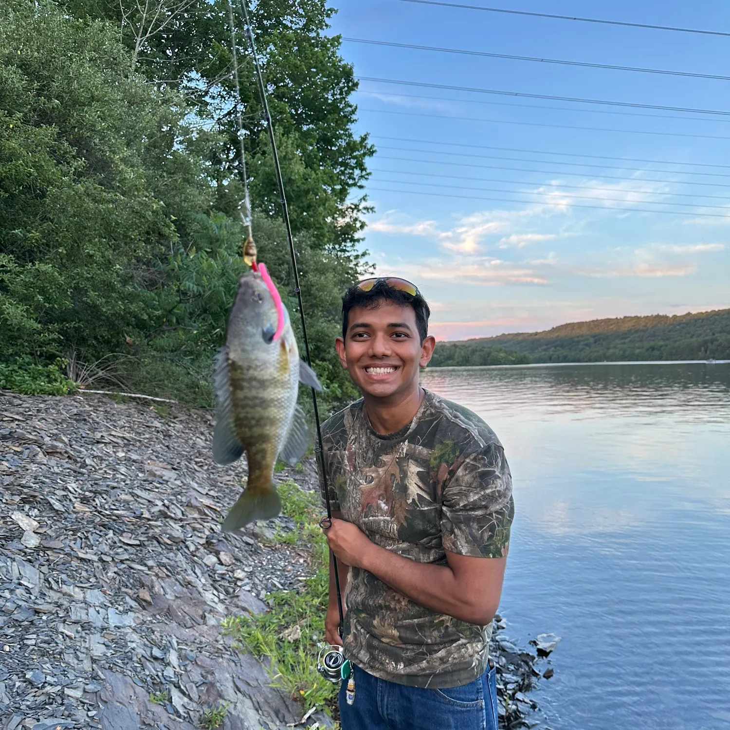 recently logged catches