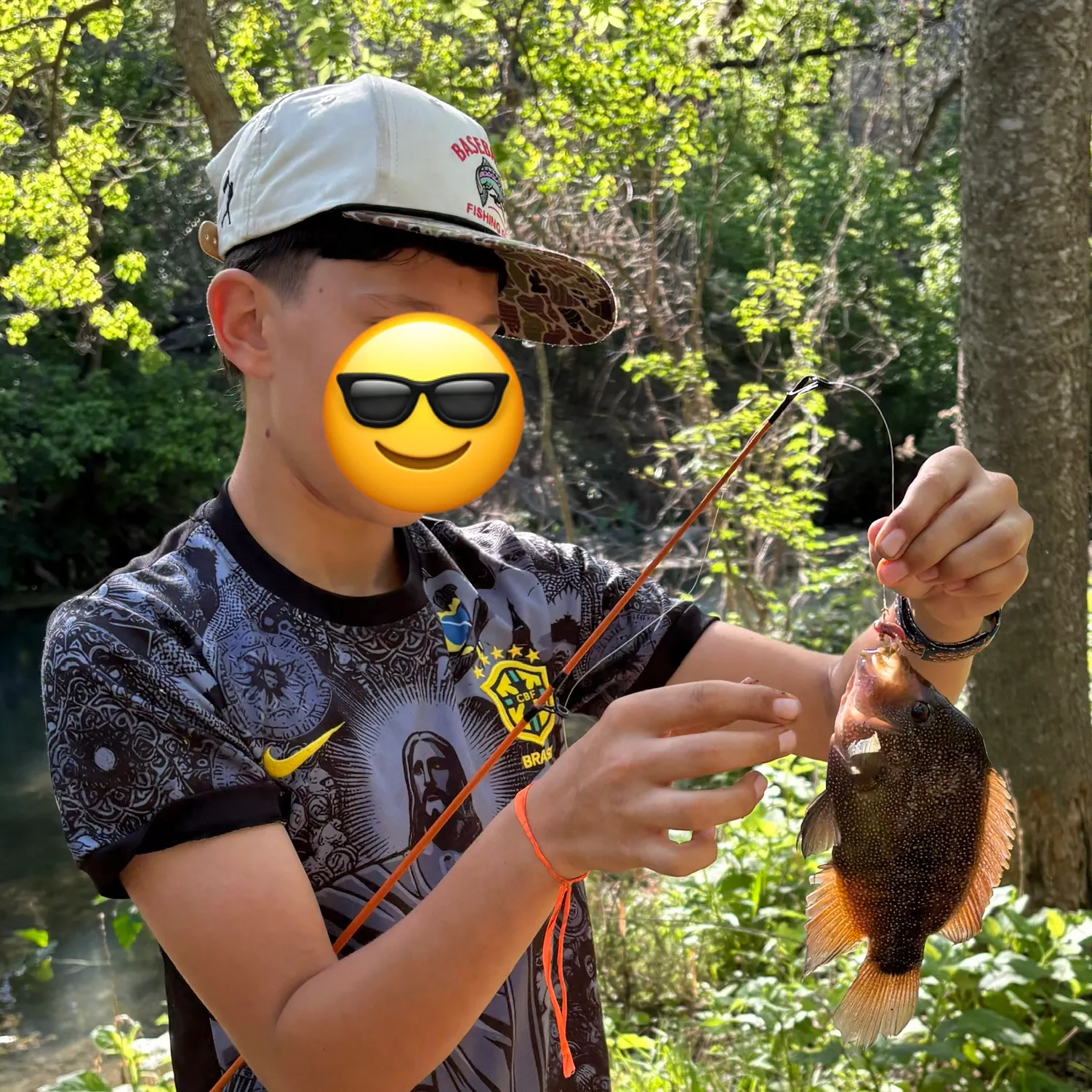 The most recent Rio Grande cichlid catches on Fishbrain