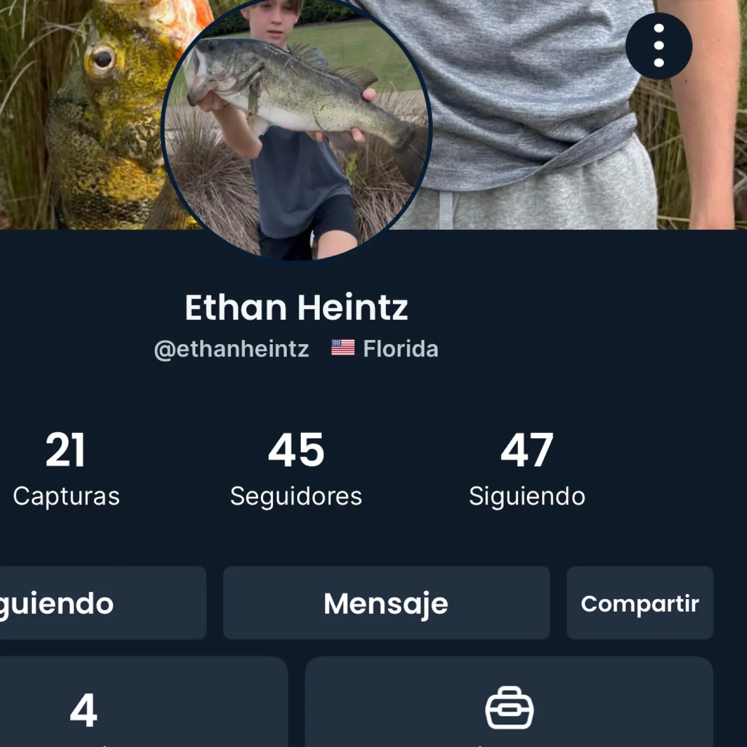 recently logged catches