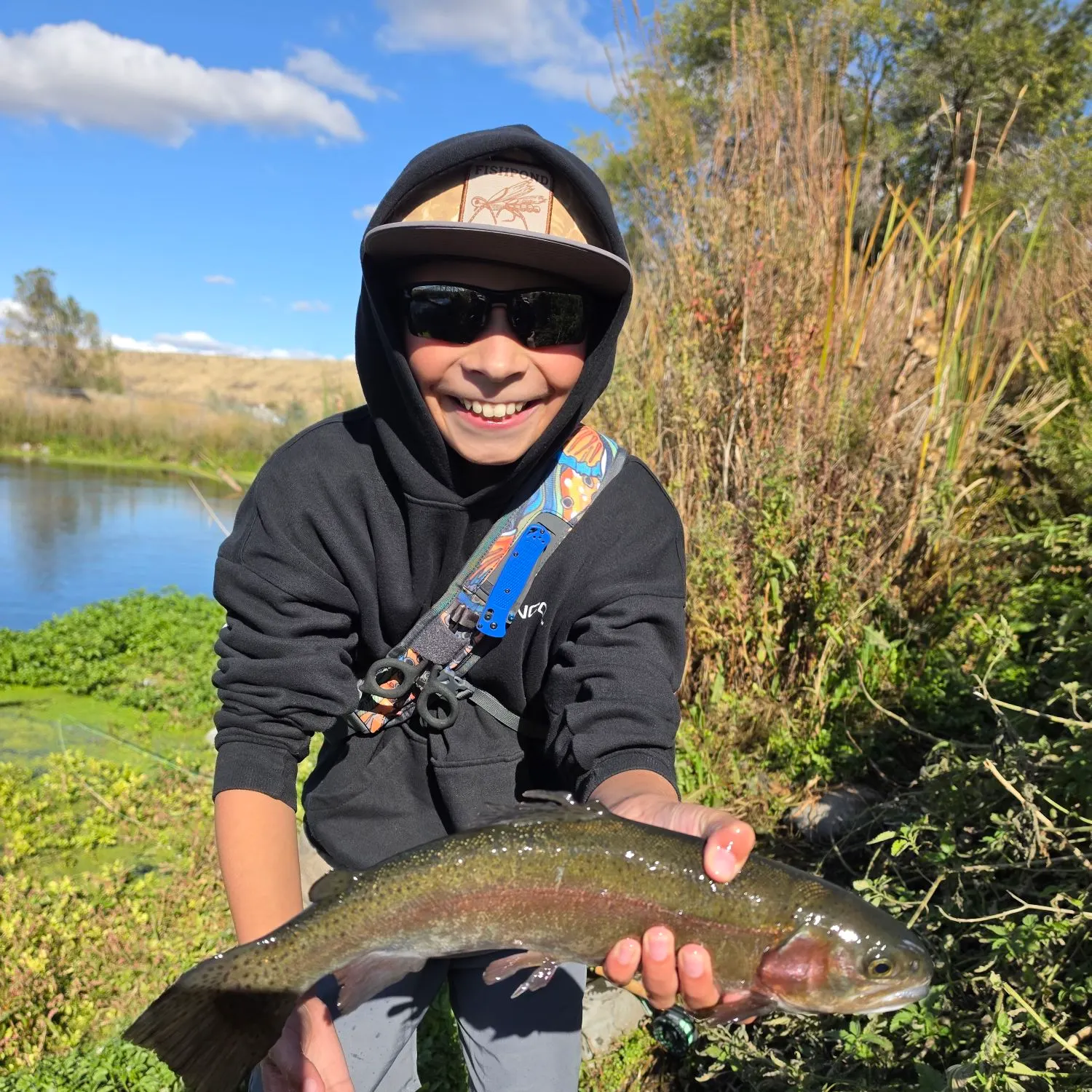 Rainbow trout caught on Fishbrain