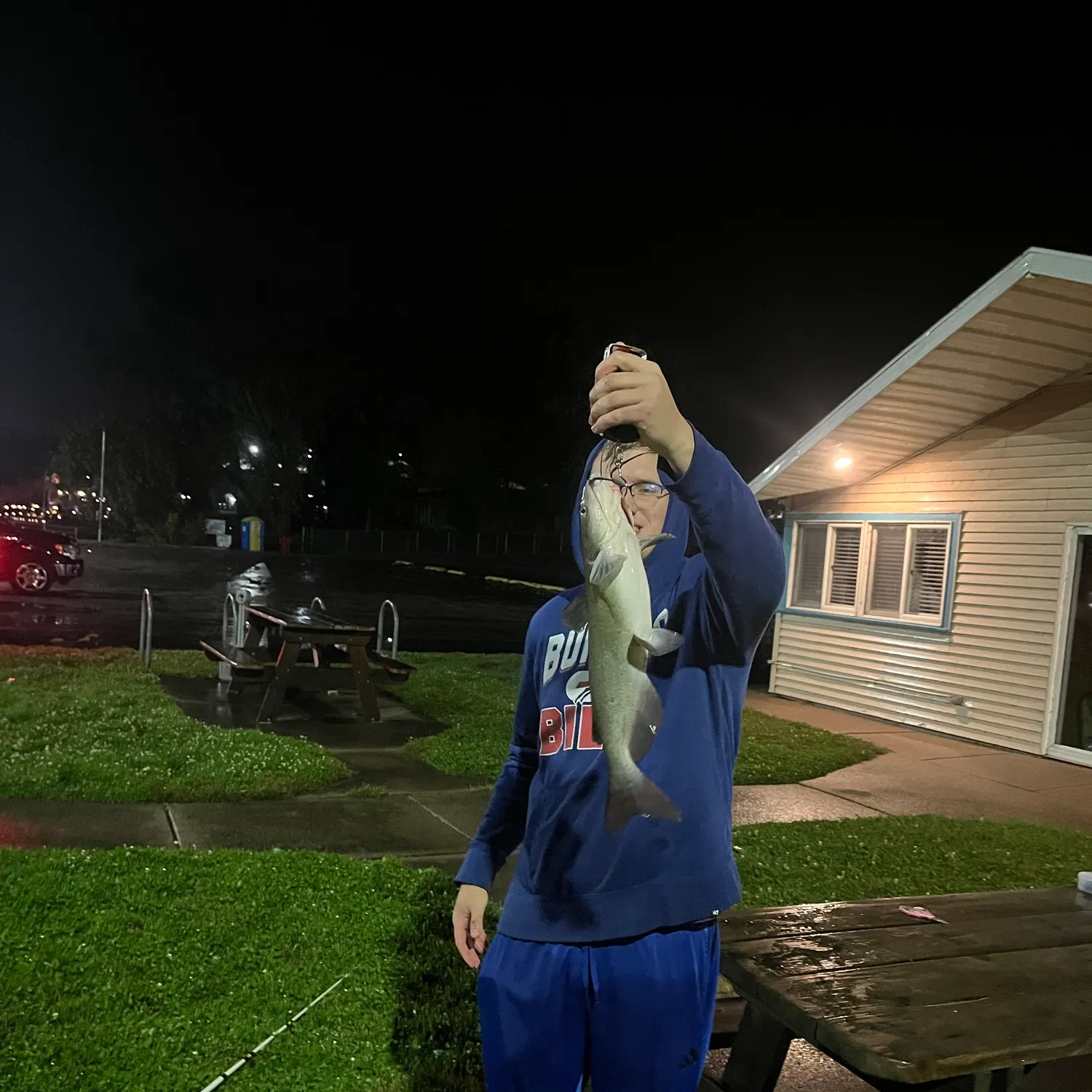 Channel catfish caught on Fishbrain