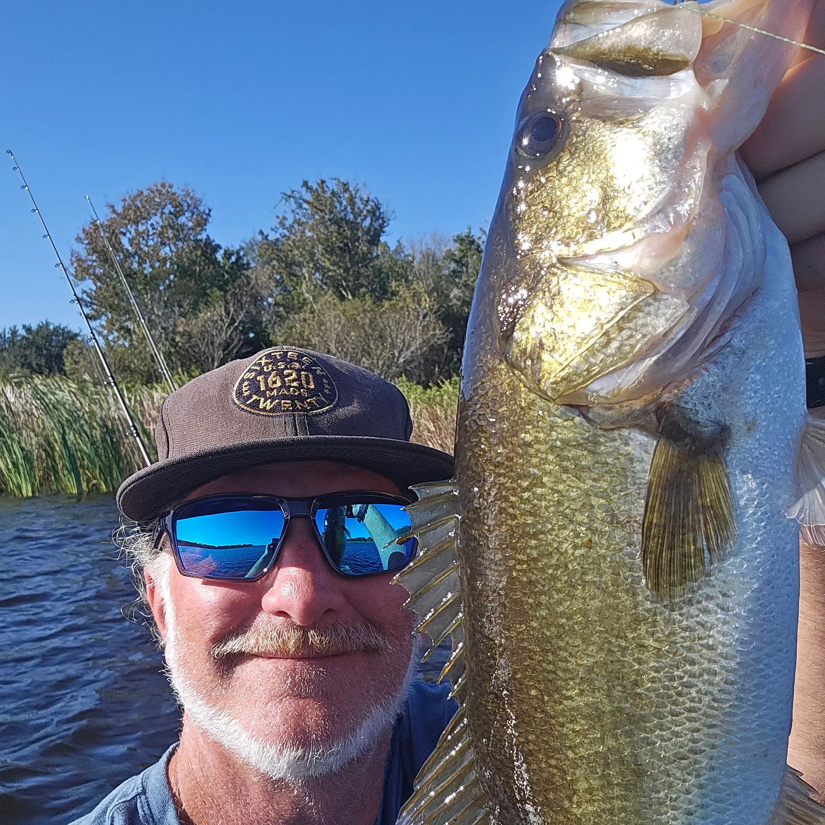 Florida bass caught on Fishbrain