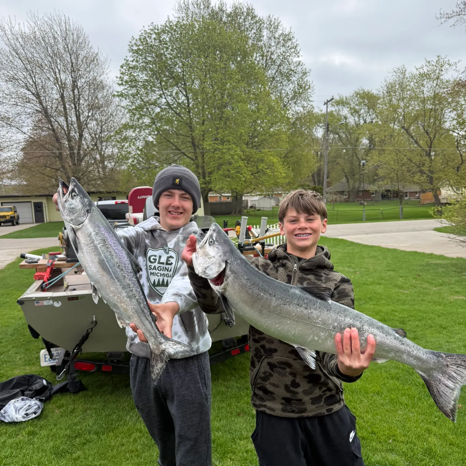 The most recent Chinook salmon catches on Fishbrain