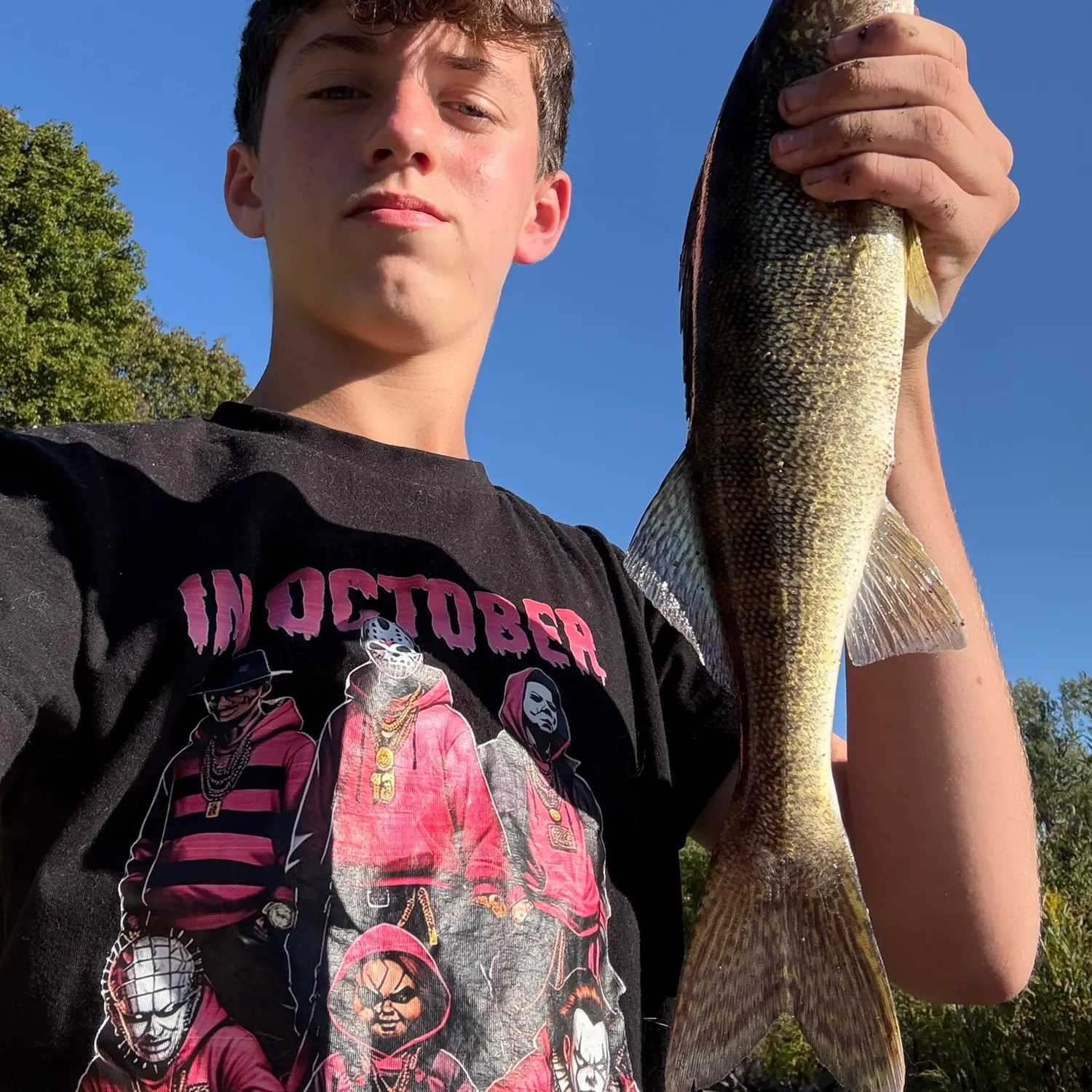 Walleye caught on Fishbrain