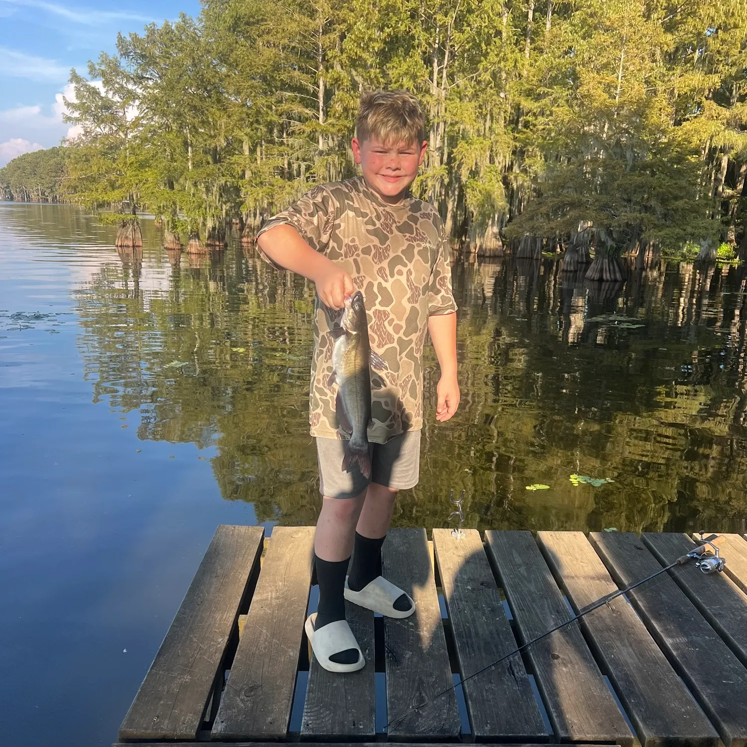 Channel catfish caught on Fishbrain