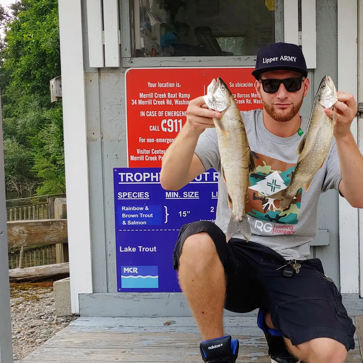 recently logged catches