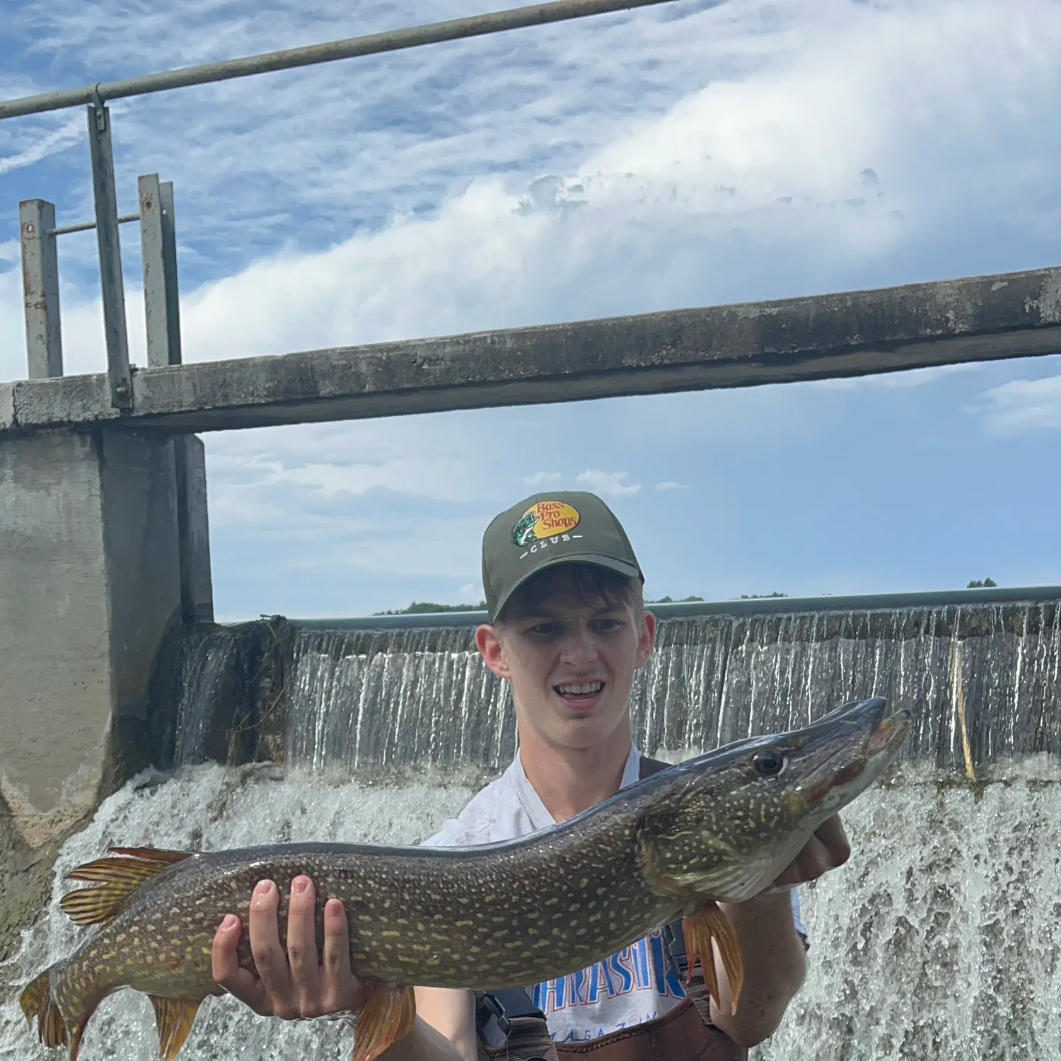 Northern pike caught on Fishbrain