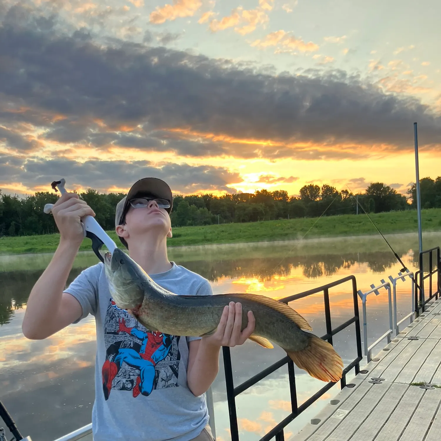 The most recent Eyetail bowfin catches on Fishbrain