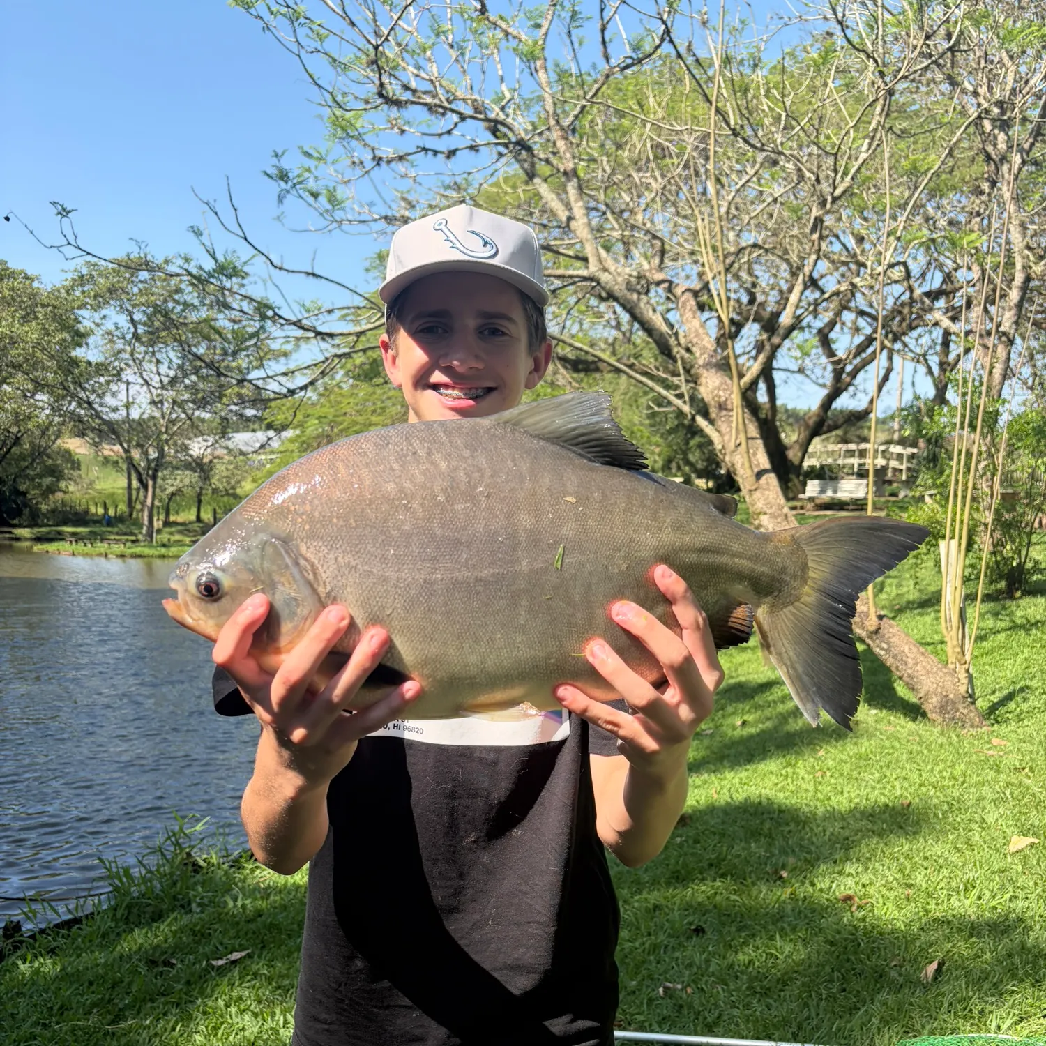 The most recent Small-scaled pacu catches on Fishbrain