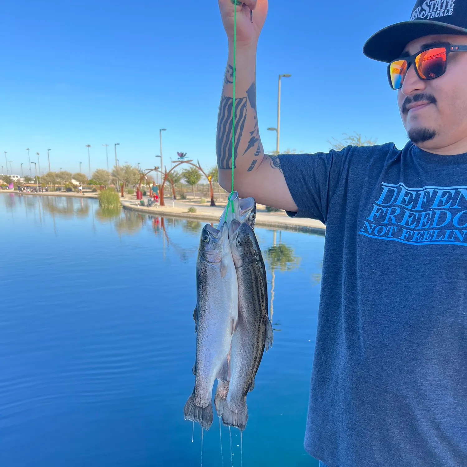 recently logged catches