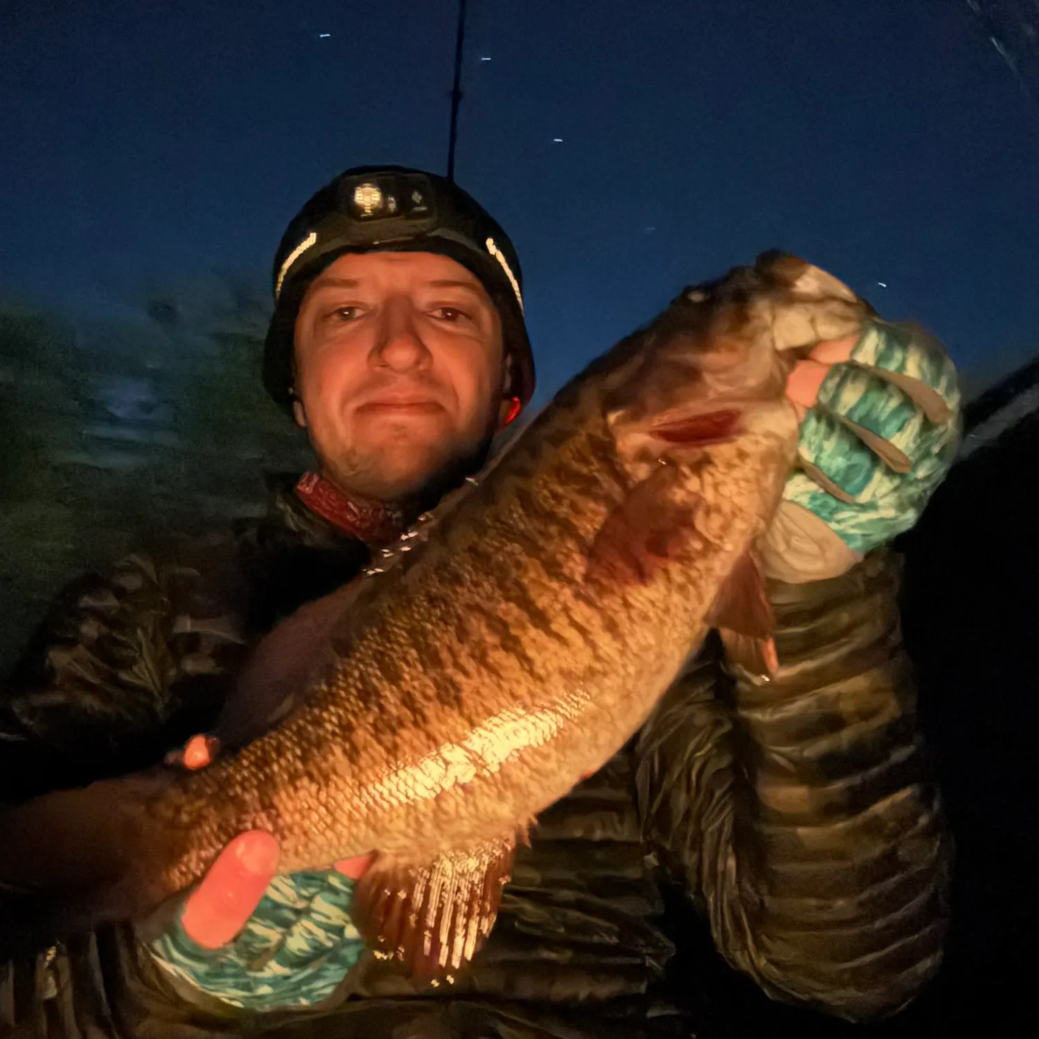 Smallmouth bass caught on Fishbrain