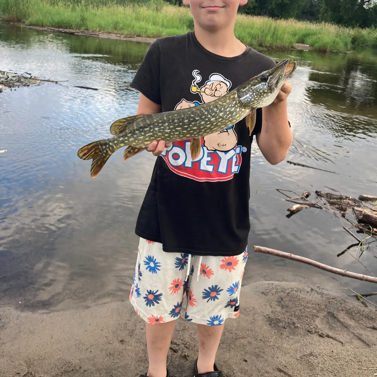 recently logged catches