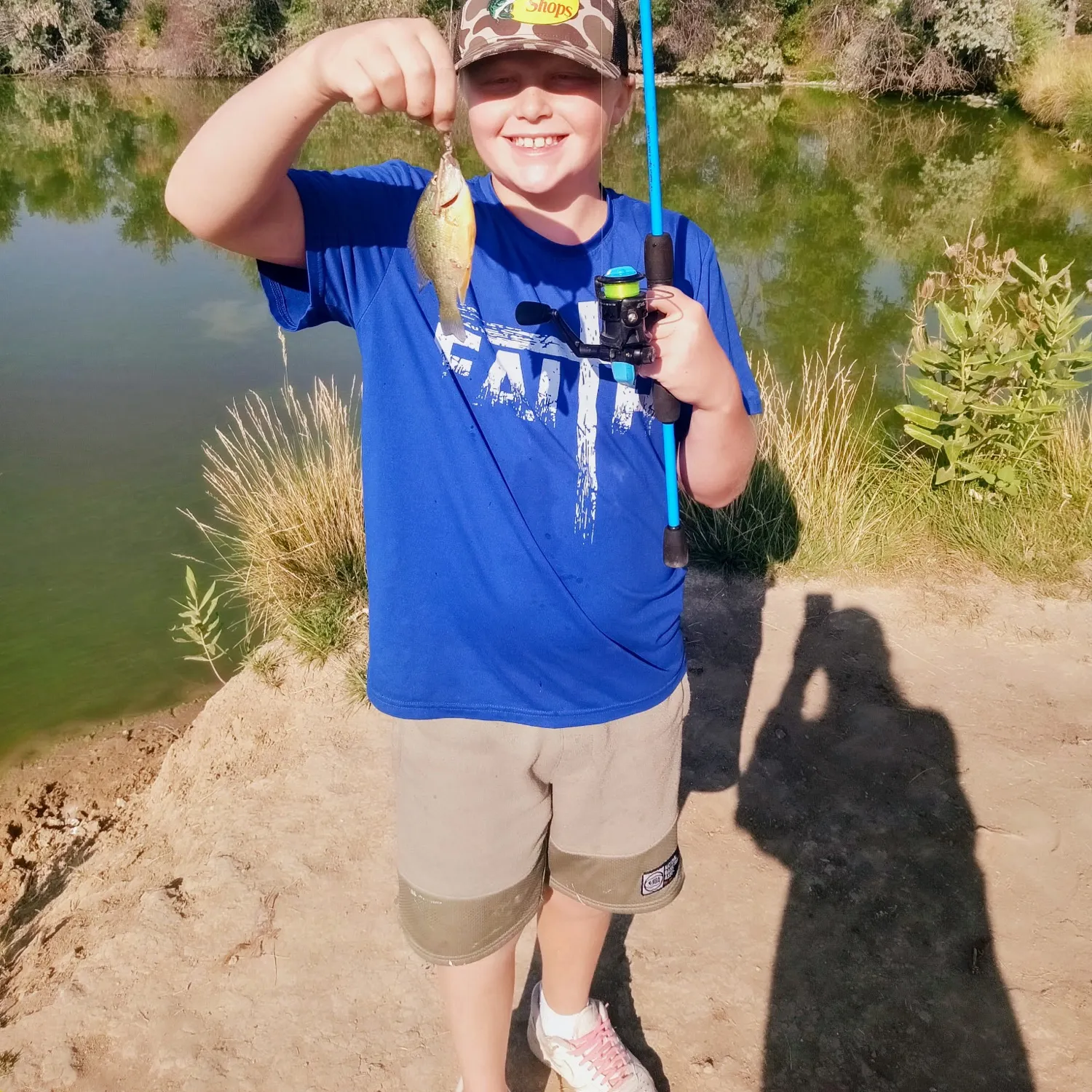 Bluegill caught on Fishbrain