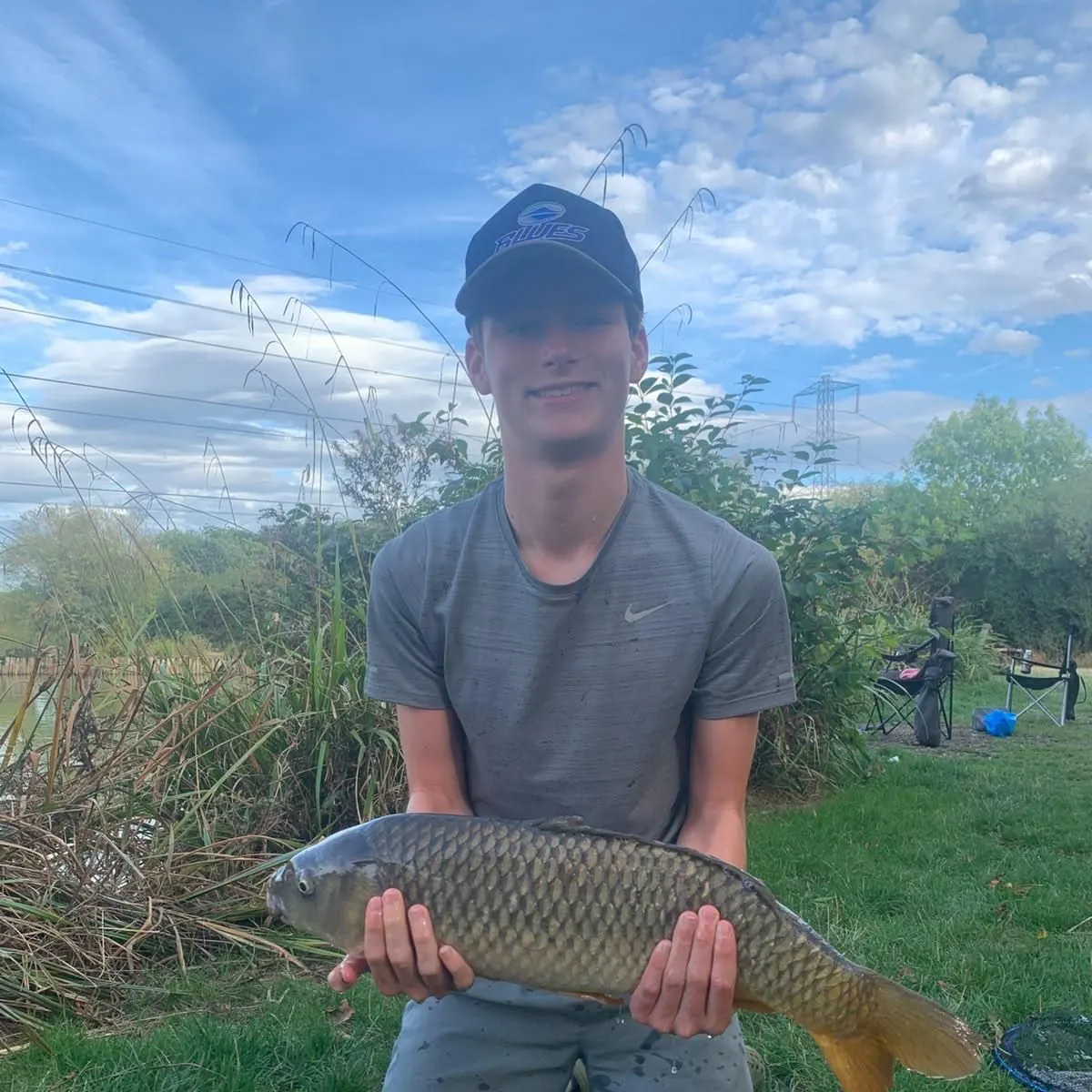 Common carp caught on Fishbrain