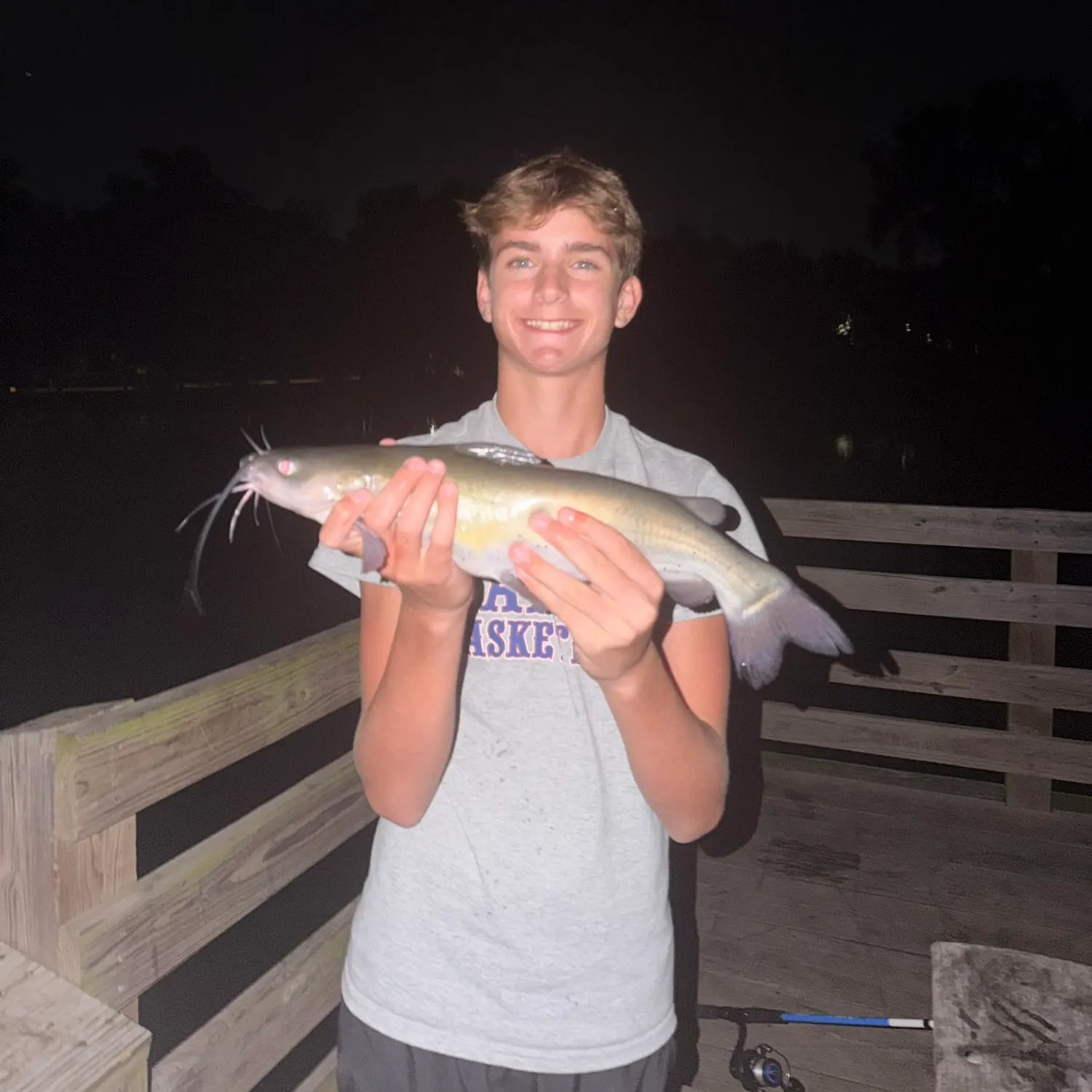 Channel catfish caught on Fishbrain